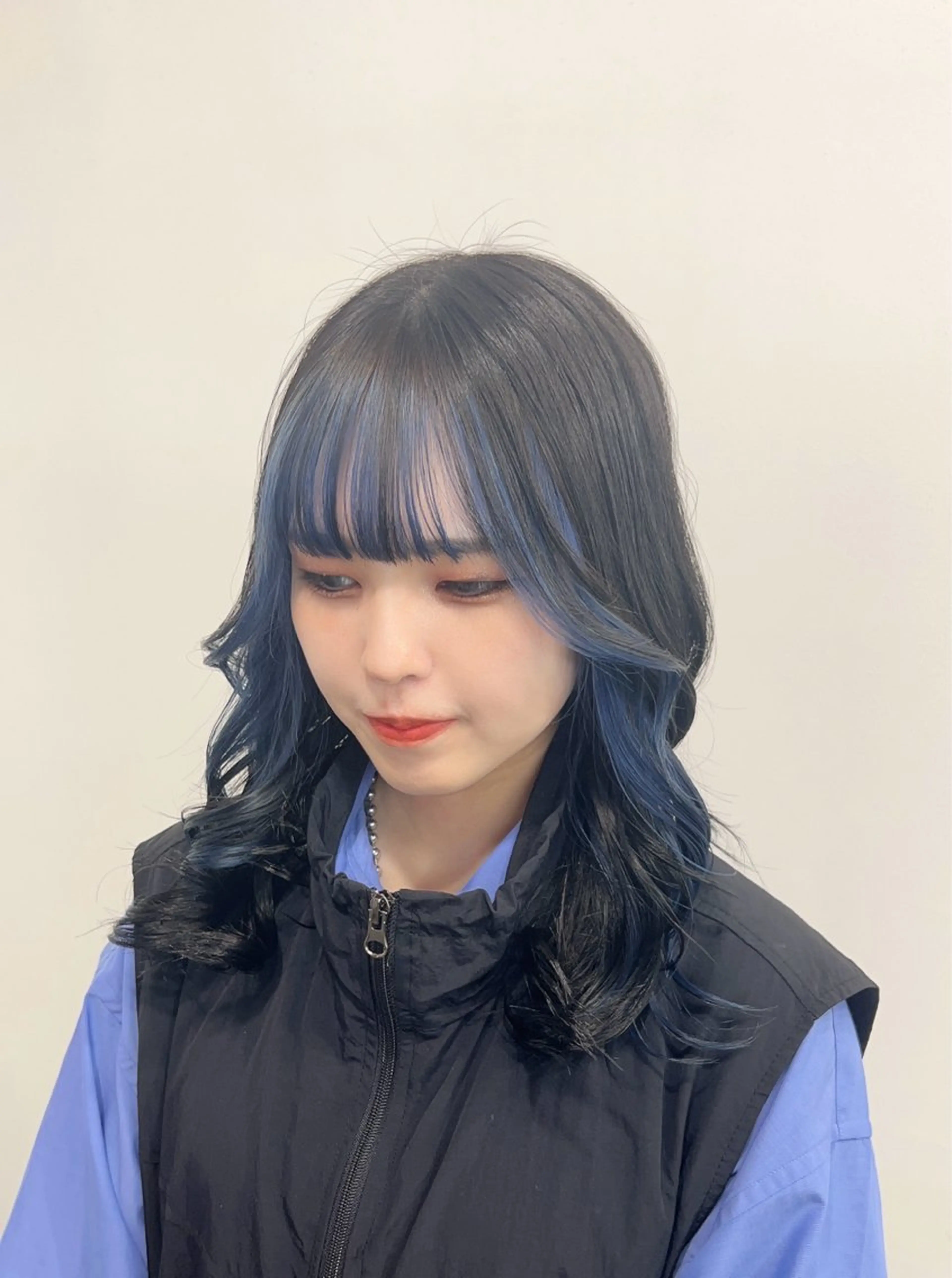 ロング ボブ 外国人風カラー 髪質改善 レイヤーカット カット ヘアカラー トリートメント MiRI💜地毛級 エクステ✖似合わせ技のヘアスタイル