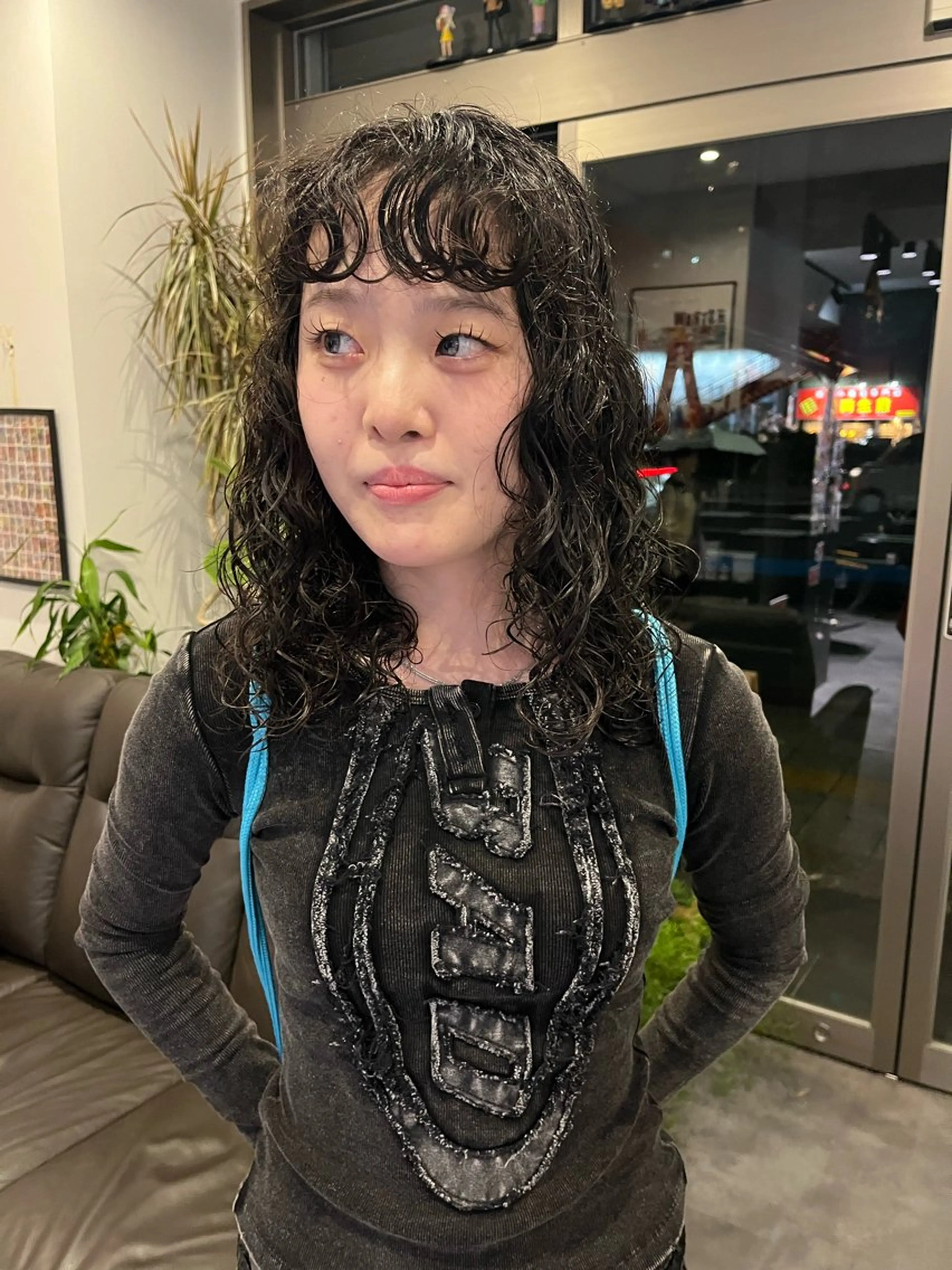 ロング パーマ guild.所属・アトム/ウルフ パーマ/レイヤーのヘアスタイル