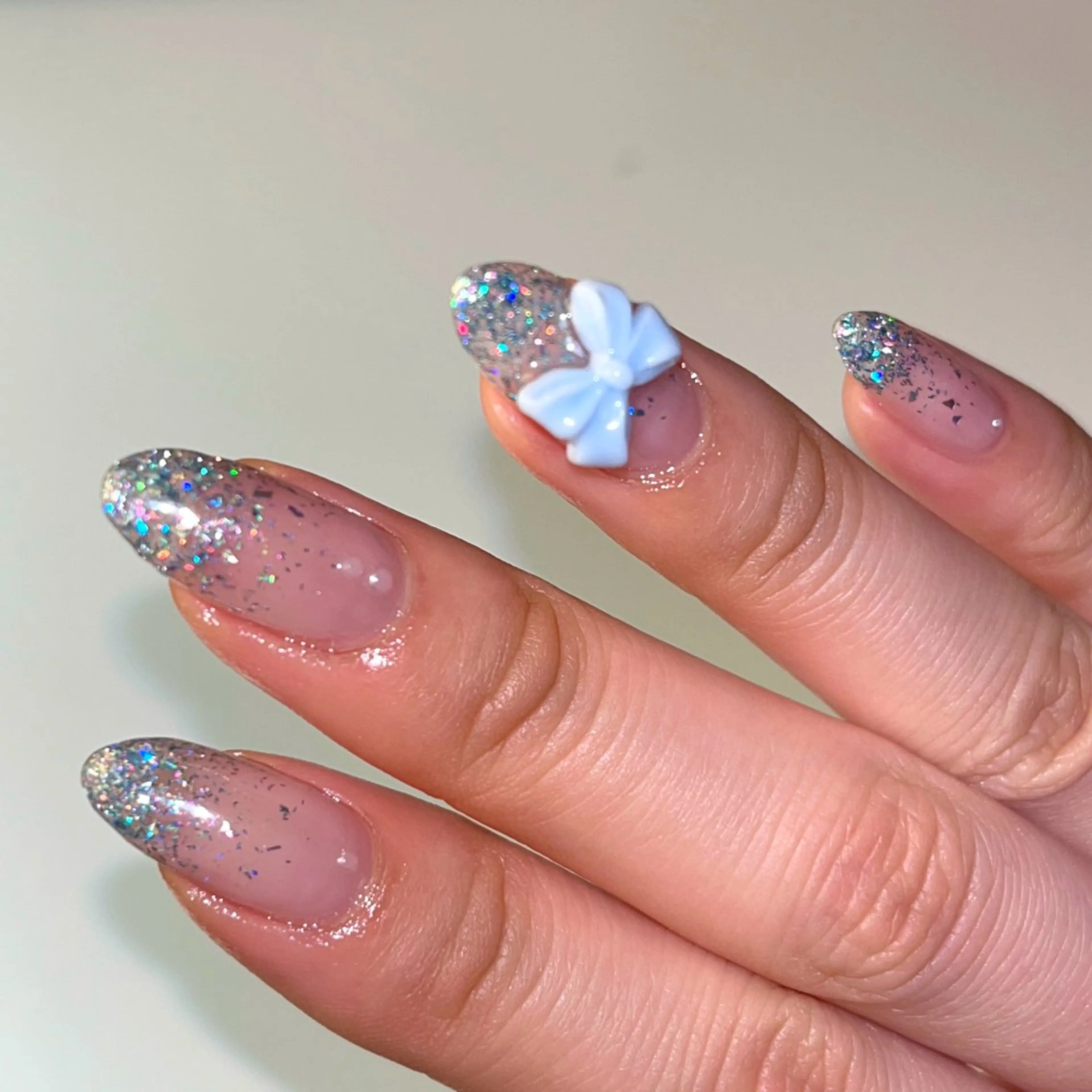ネイル グラデーション ラメ(グリッター) ラメグラデーション ハンドネイル Belle studioのネイルデザイン