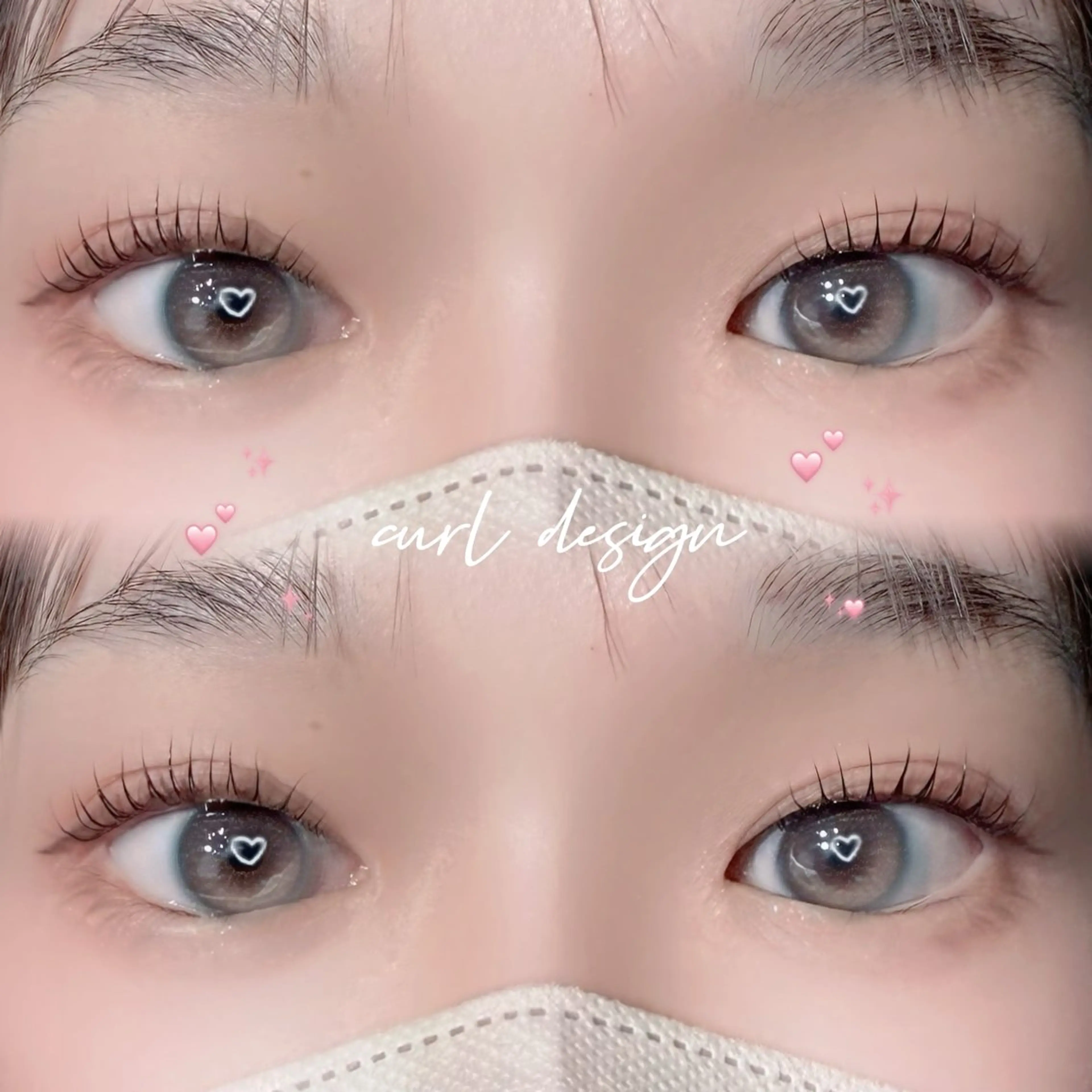 上まつ毛パーマ【カールデザイン/ぱっちりデザインから選べます₍ᐢ..ᐢ₎♡】注意事項と施術時間ご確認ください!!の写真