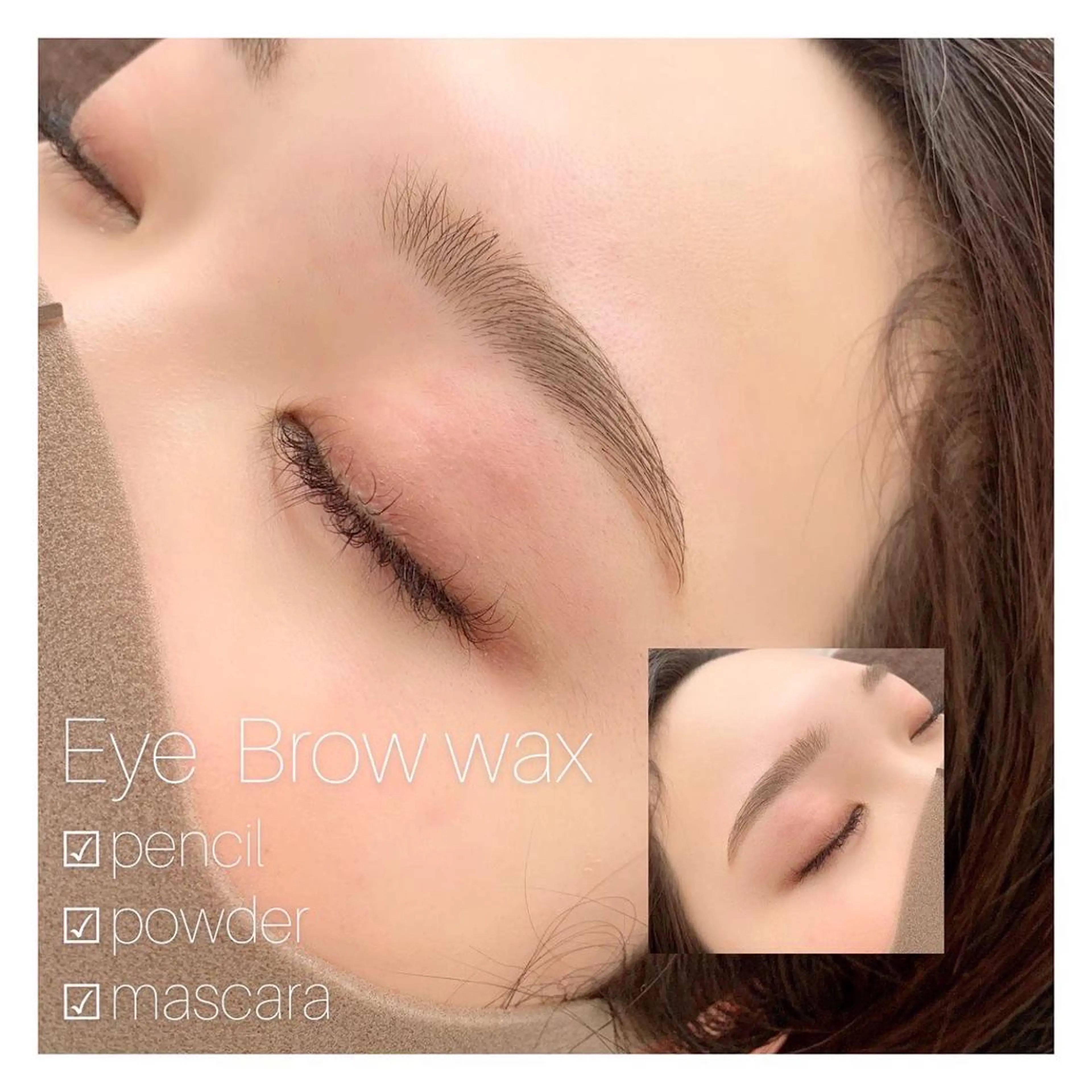 アイブロウ ハリウッドブロウリフト CANVAS beauty salon所属・CANVAS YUUKAの眉毛・アイブロウイメージ