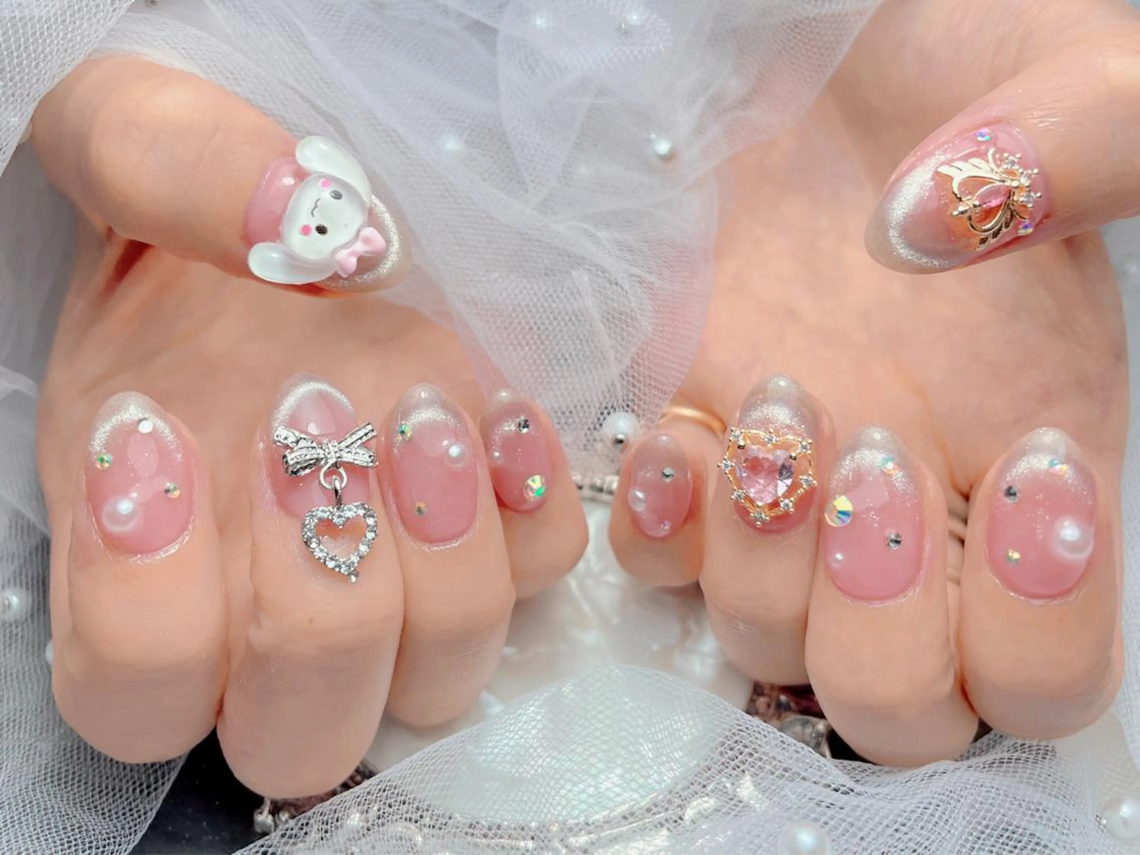 ネイル マジック ミラーのネイルデザイン