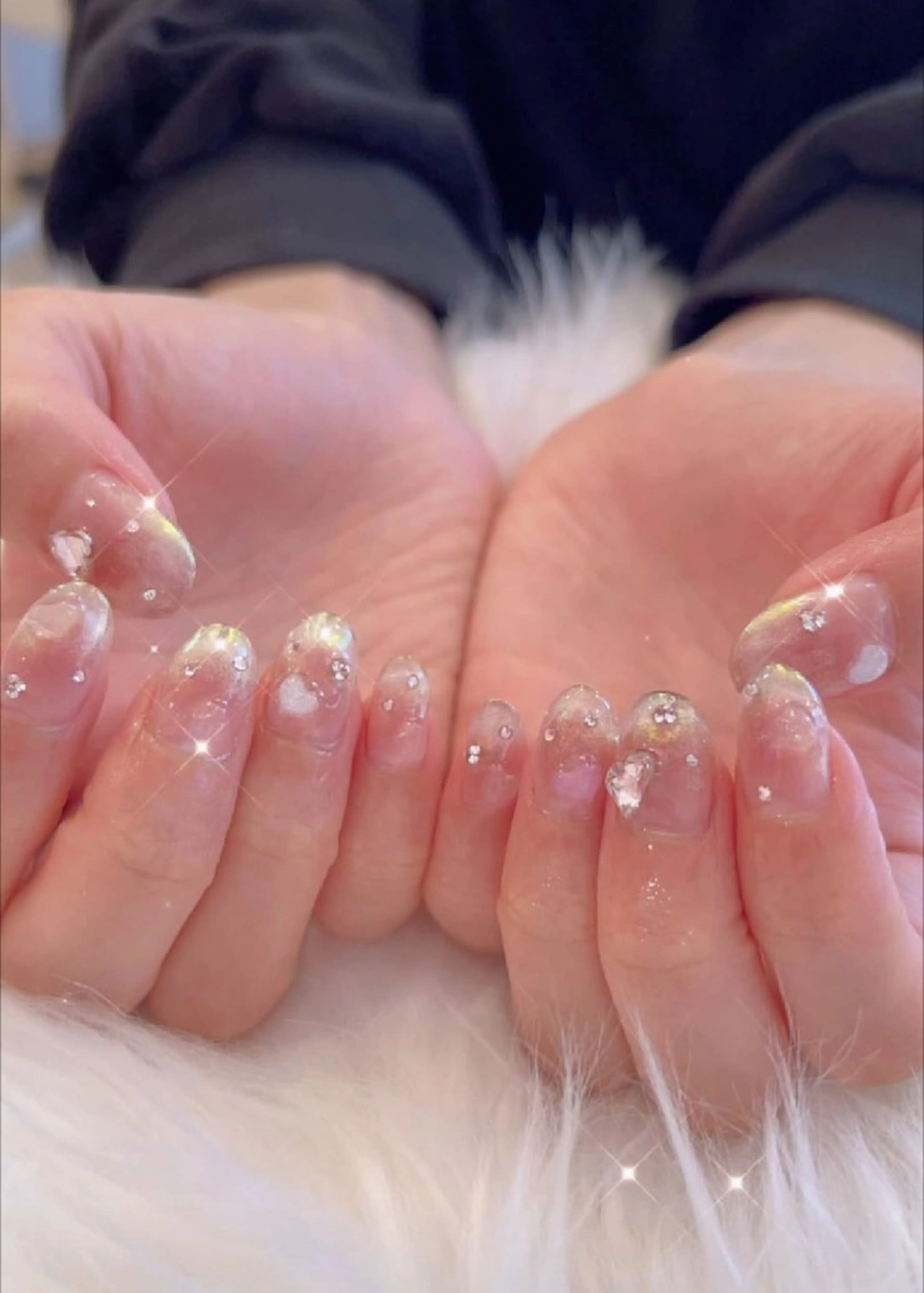 ネイル アートネイル バレンタイン ハンドネイル I LOVE ME NAIL.｡.:*♡のネイルデザイン
