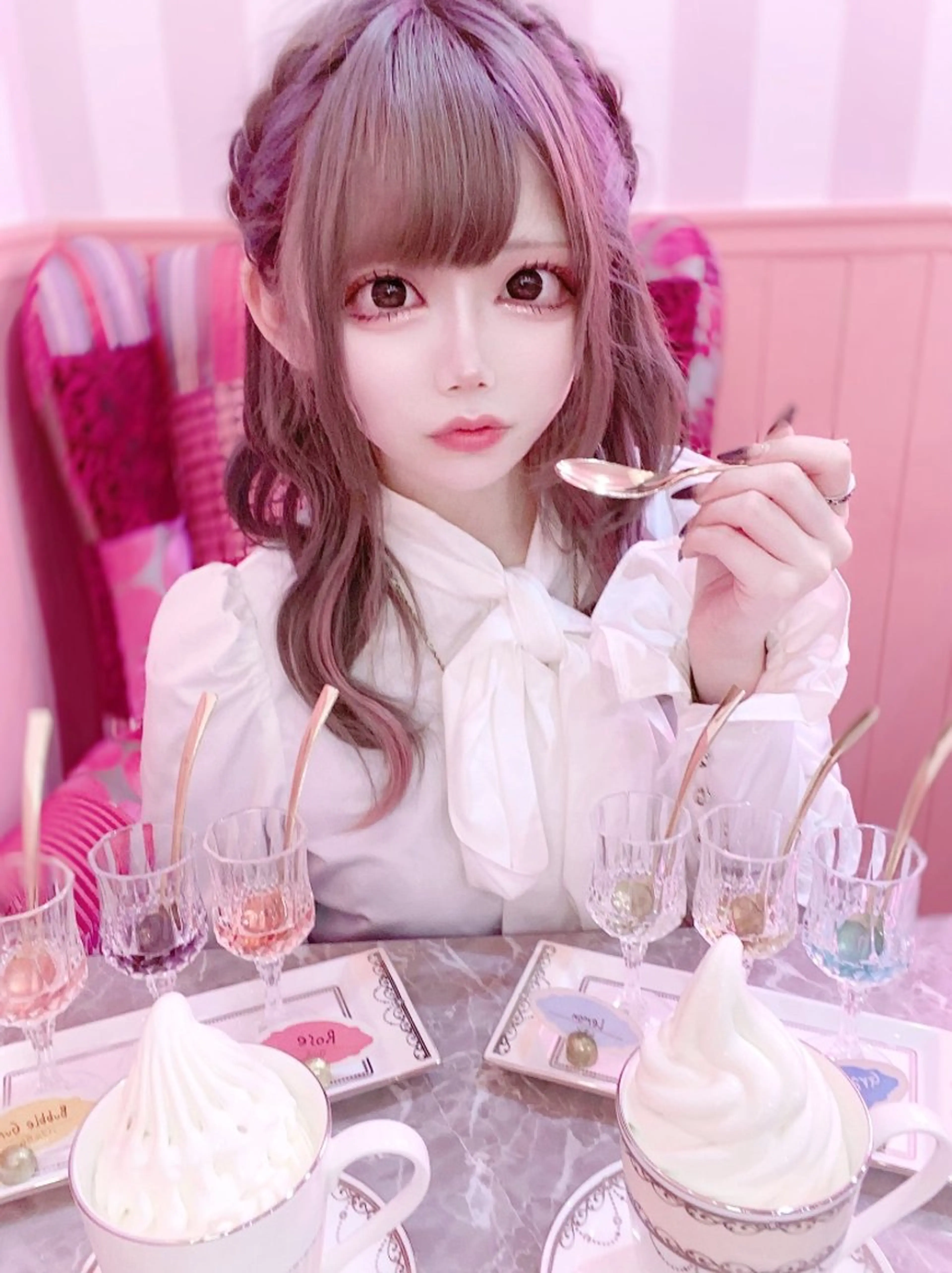 セミロング ヘアカラー トリートメント 透明感カラー×髪質改 善✨️町田築✨️のヘアスタイル