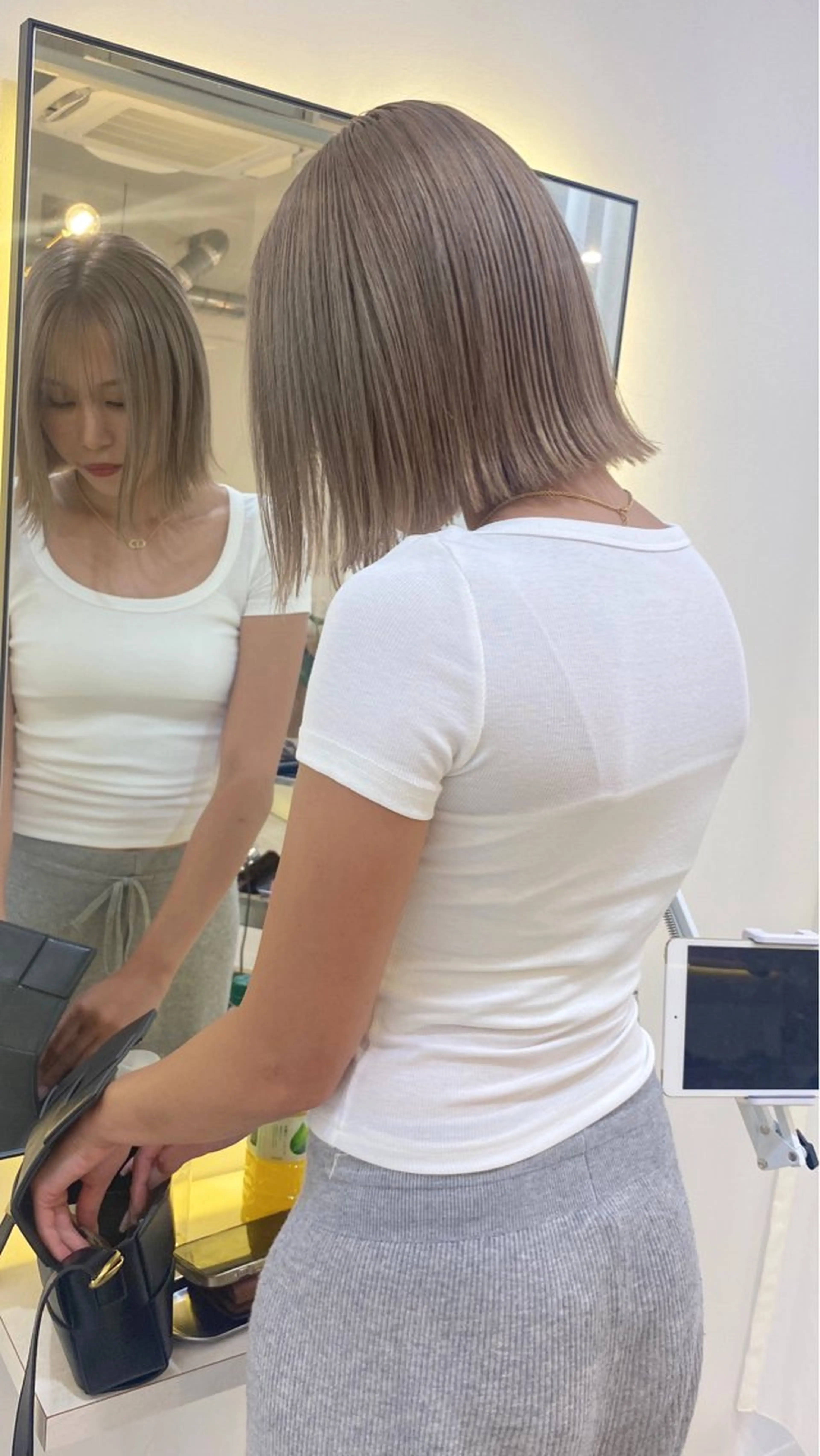 【4月限定キャンペーン5名様限定価格】カット＋ケアブリーチダブルカラー＋極上トリートメントの写真