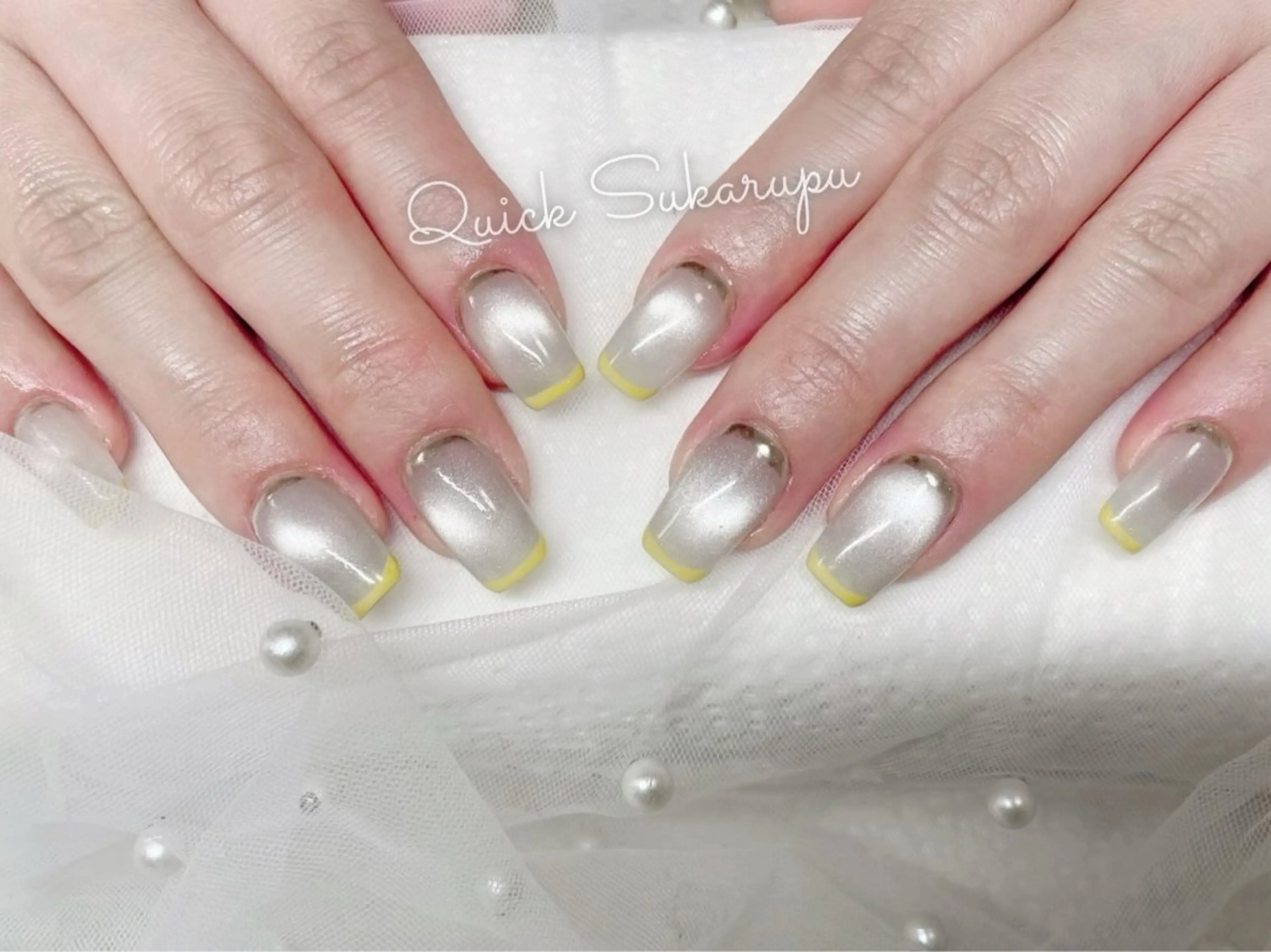 ミディアム Quick Sukarupuのネイルデザイン