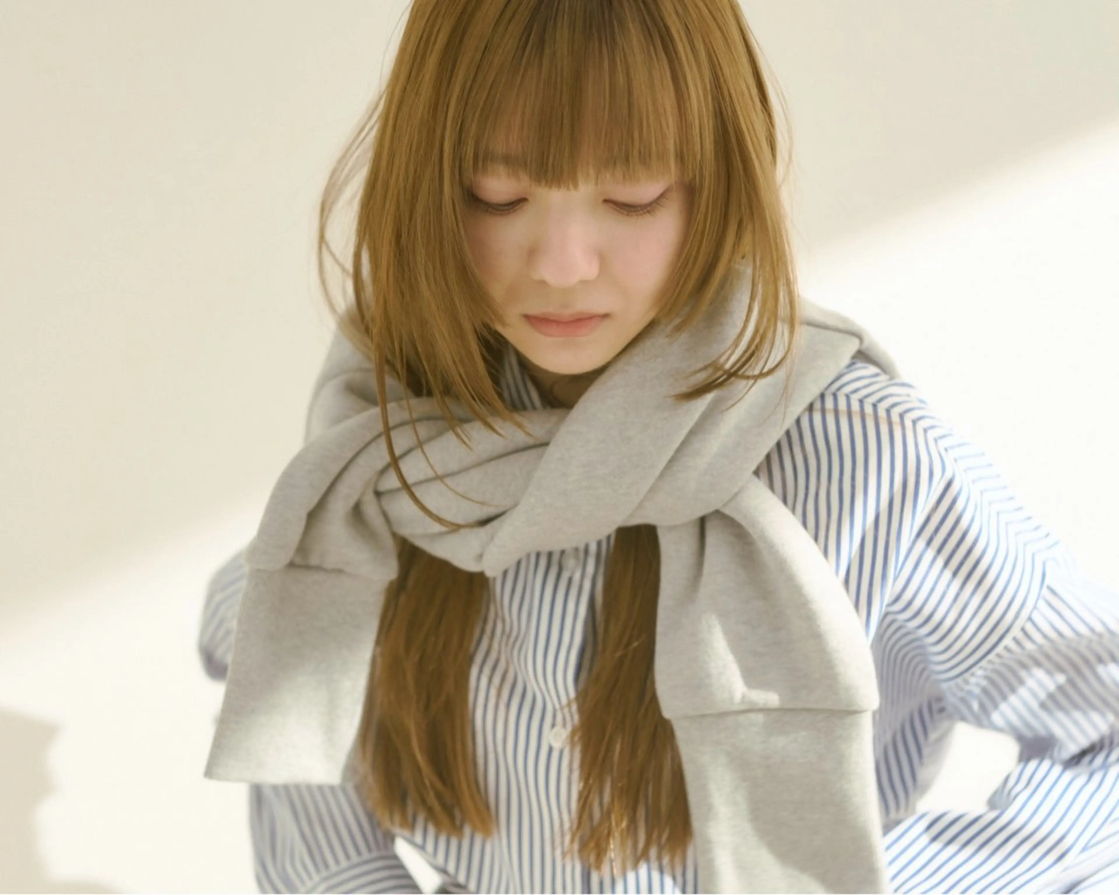 ミディアム カラー ウチダ ユウヤのヘアスタイル