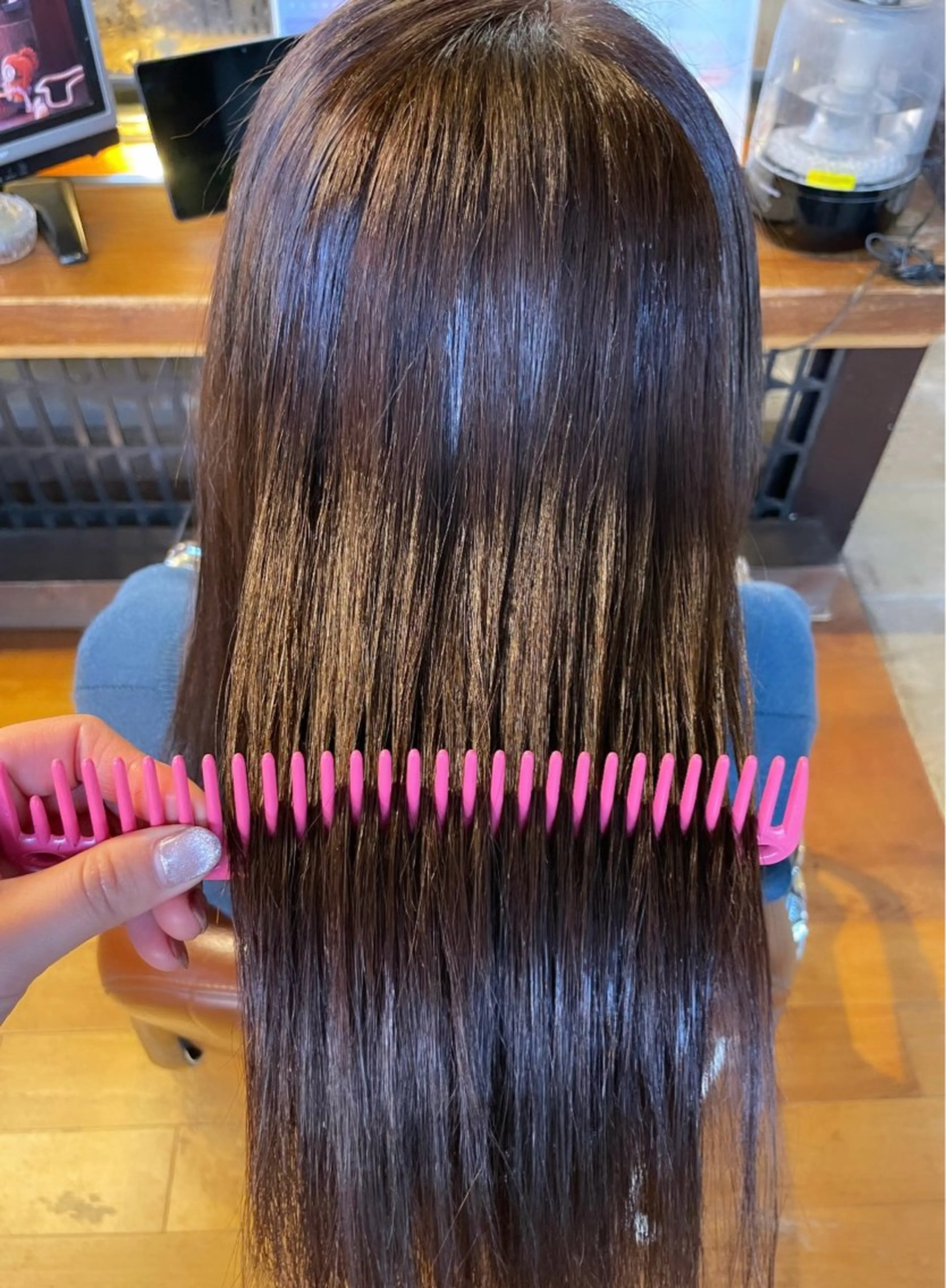 ミディアム カラー 髪質改善 トリートメント ayaka |トレンドヘアのヘアスタイル