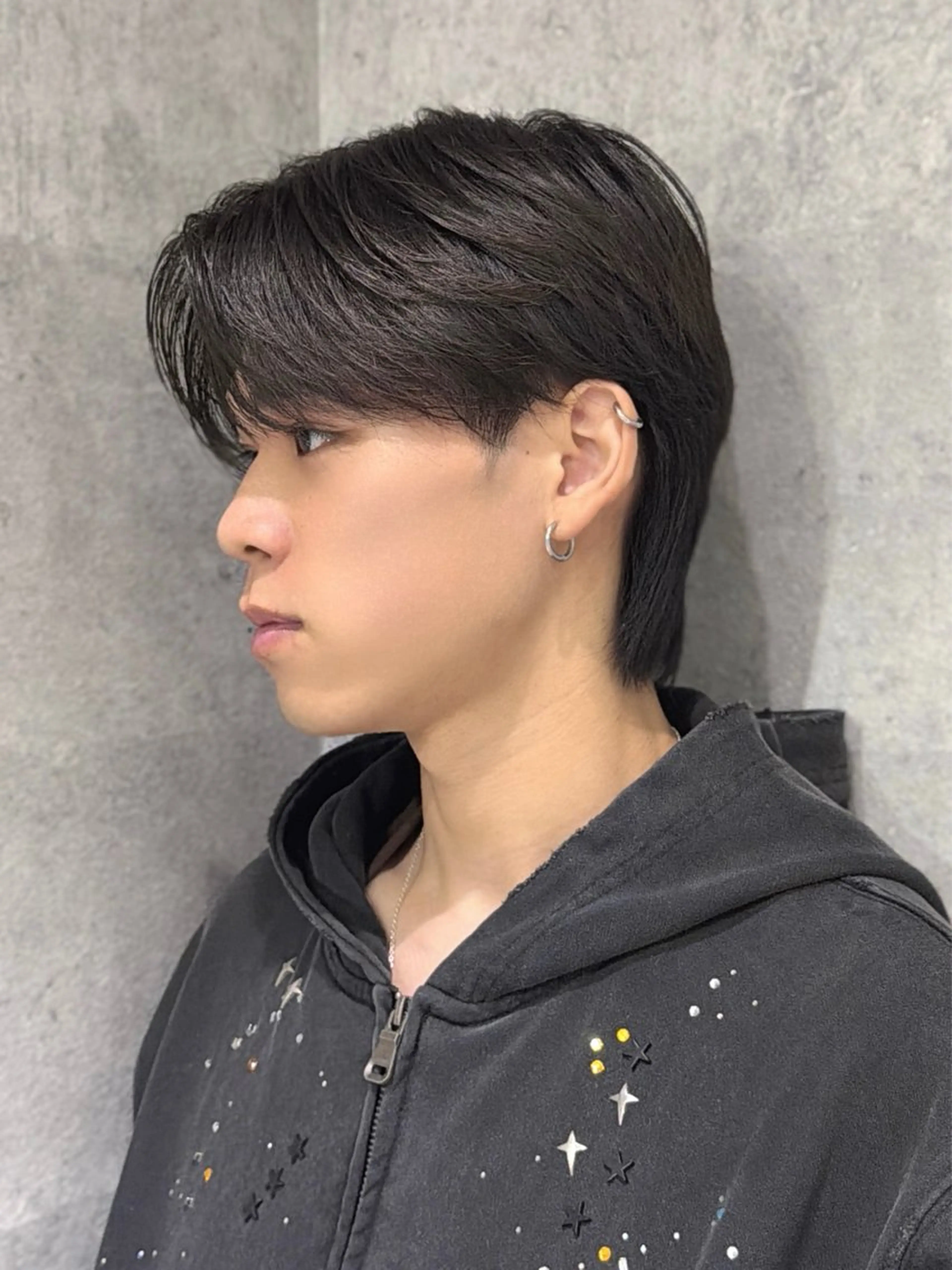 パーマ メンズ ダウンパーマ メンズパーマ パーマ NOVA天王寺 武元　裕聖のヘアスタイル