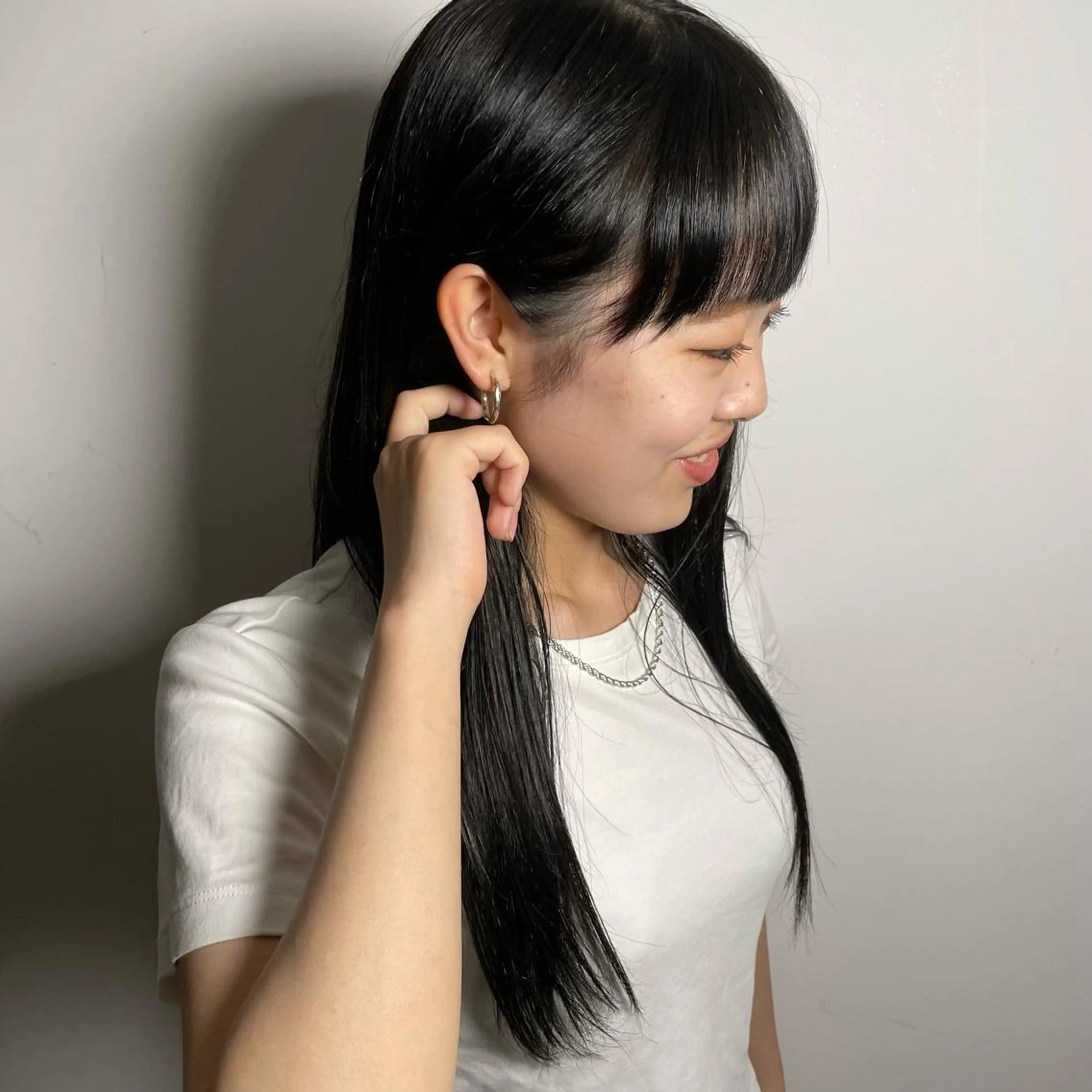 ロング カラー ヘアカラー トリートメント 髪質改善カラー💎 オオネヨシナリのヘアスタイル