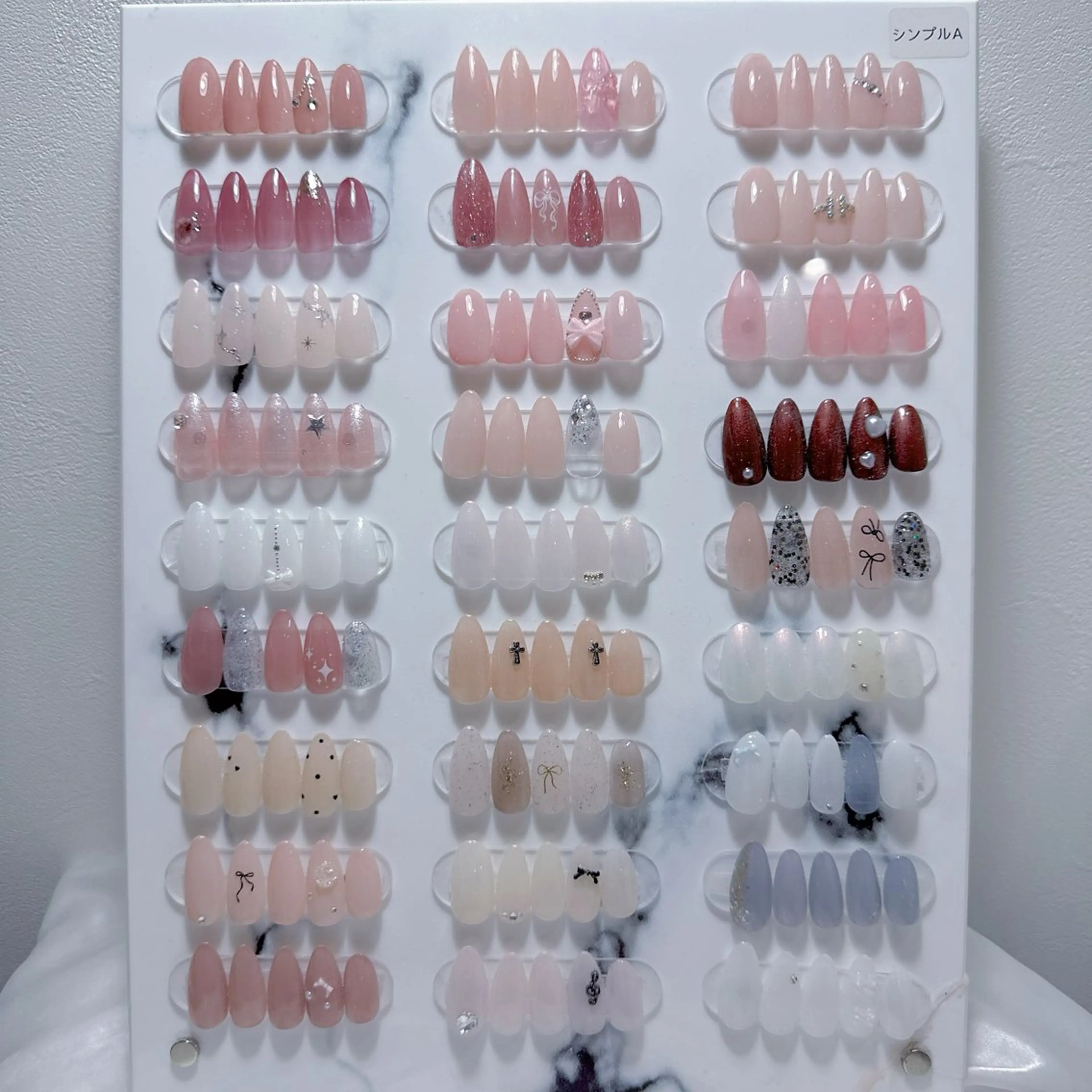 ネイル アートネイル フラッシュネイル フレンチネイル ジェルネイル ガラスフレンチ ハンドネイル You&Me Miyuのネイルデザイン