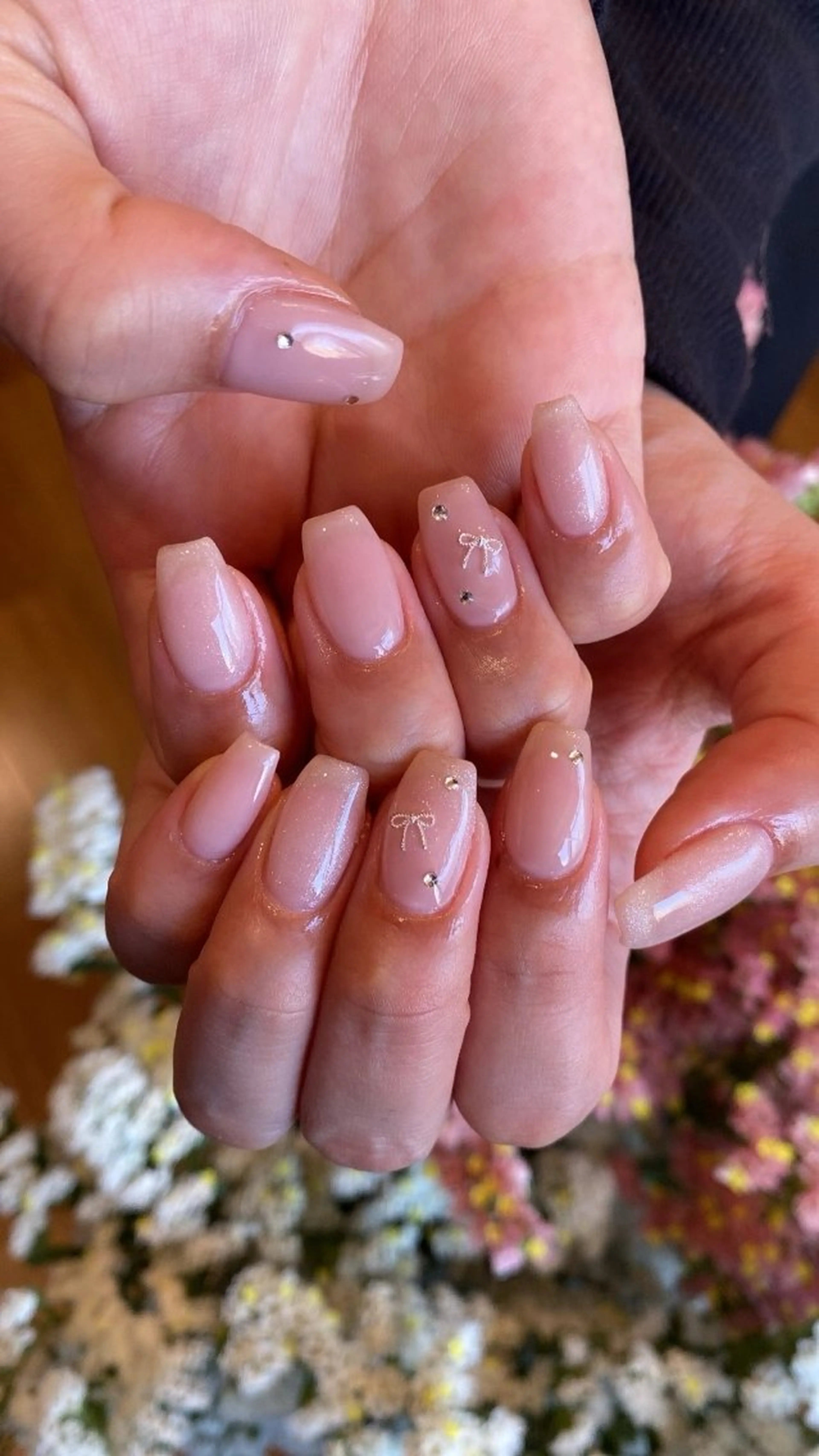 ネイル crystal ⭐︎ colorのネイルデザイン