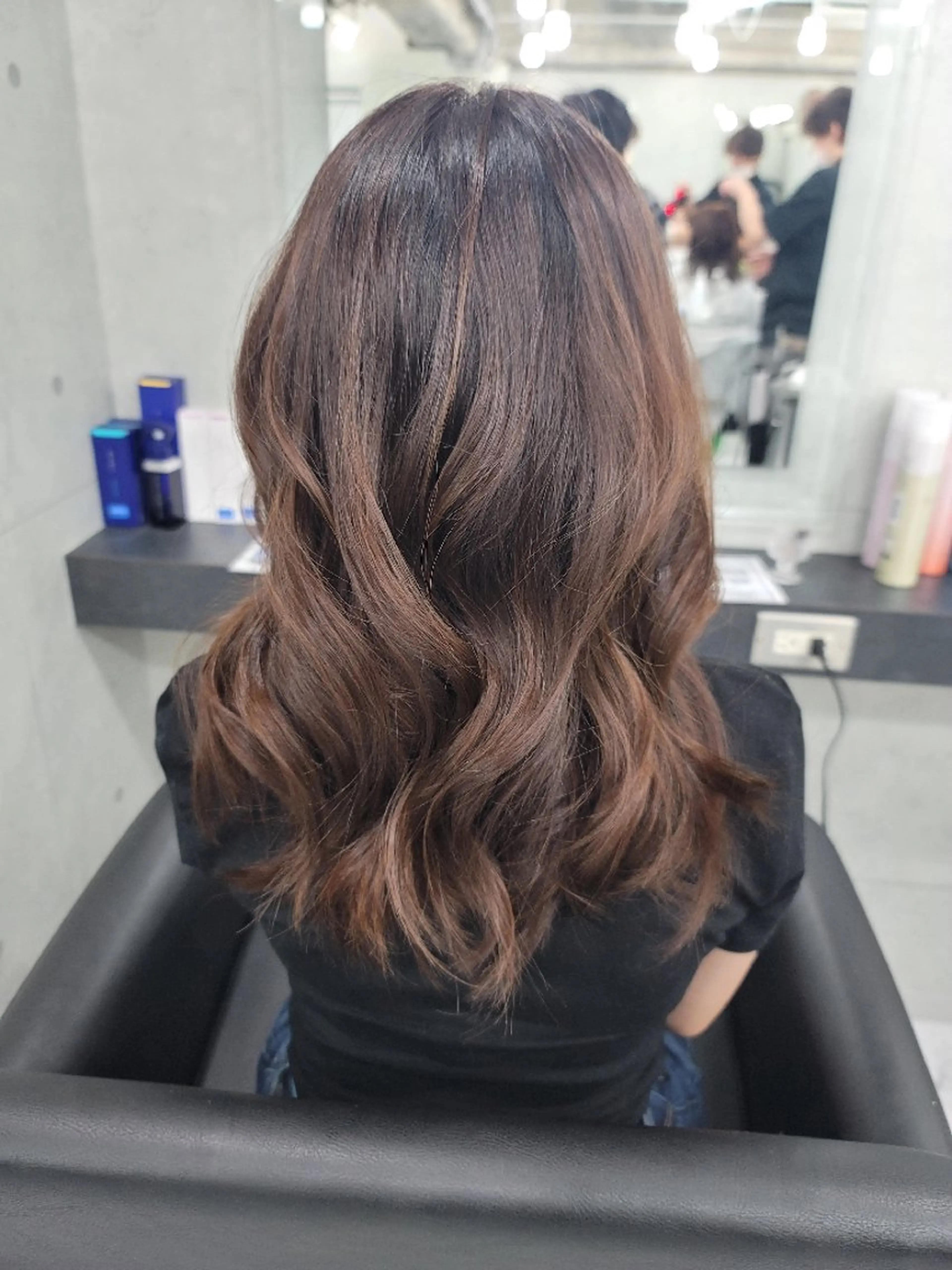 ロング カラー ヘアアレンジ ❇️安達 優心❇️ レイヤー/艶髪特化のヘアスタイル