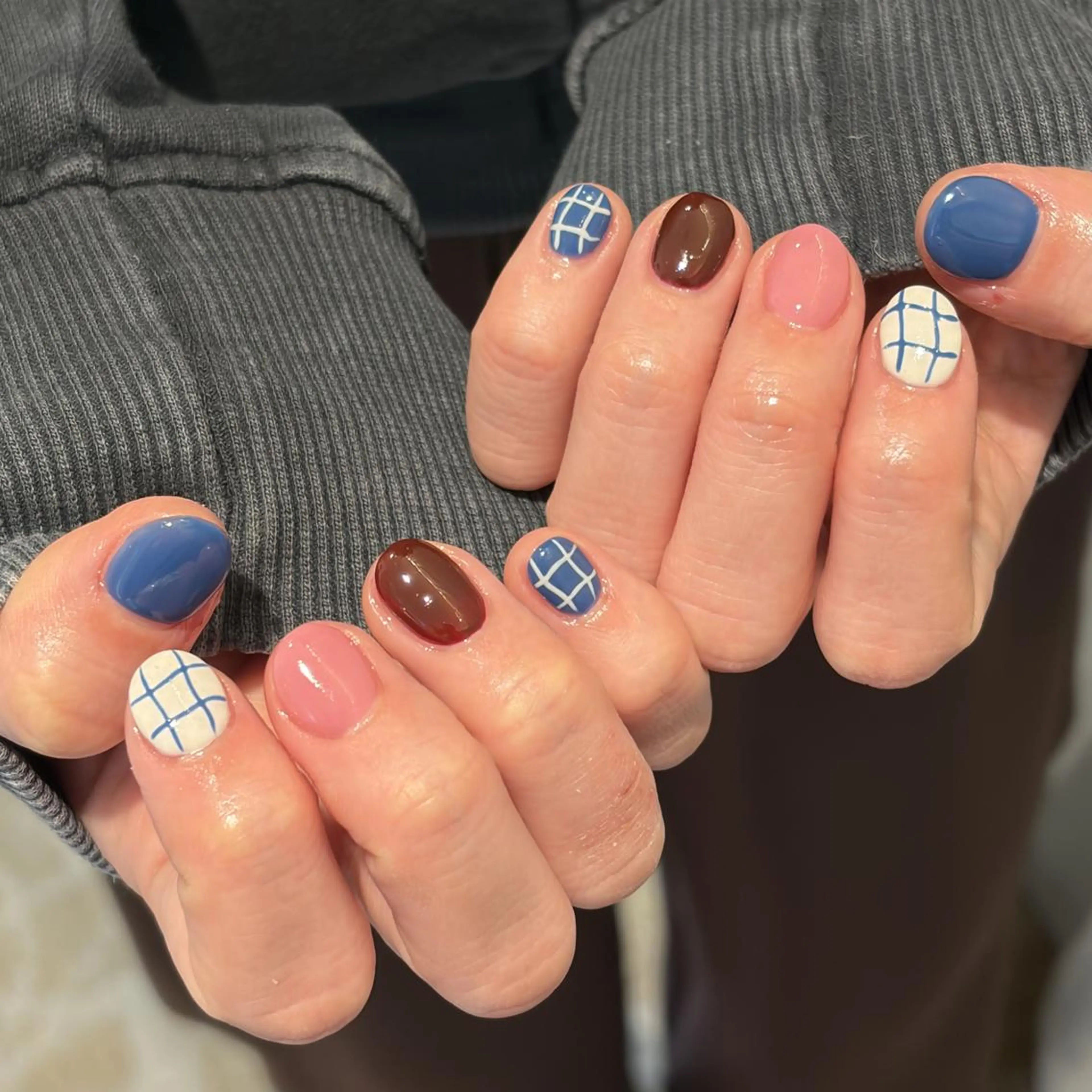 ネイル ハンドネイル kyoko✨個性派 /ニュアンスのネイルデザイン