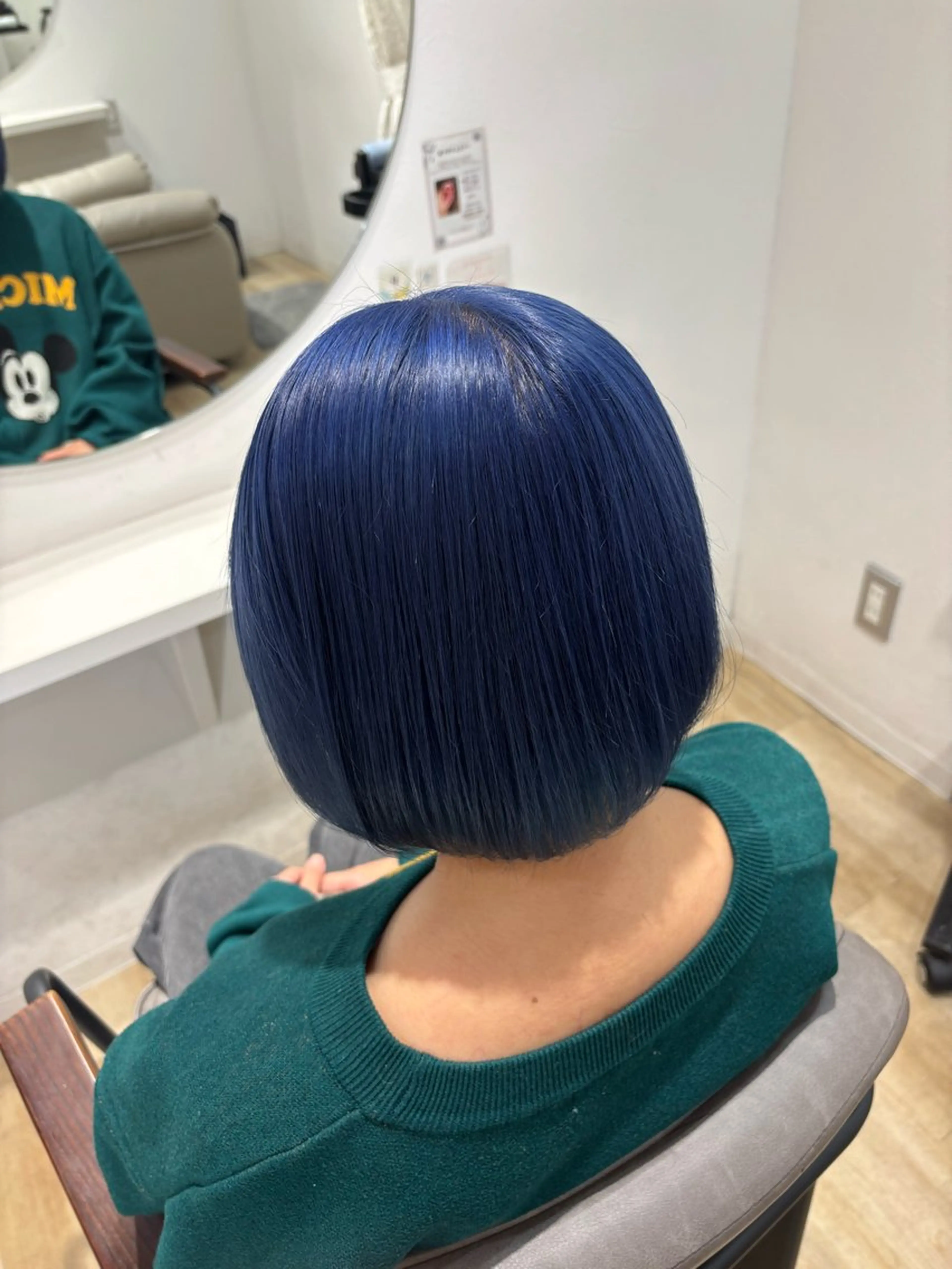 ミディアム カラー ヘアカラー トリートメント ヘッドスパ 🦋ハイトーン/ ブリーチ🥀森山陽向のヘアスタイル