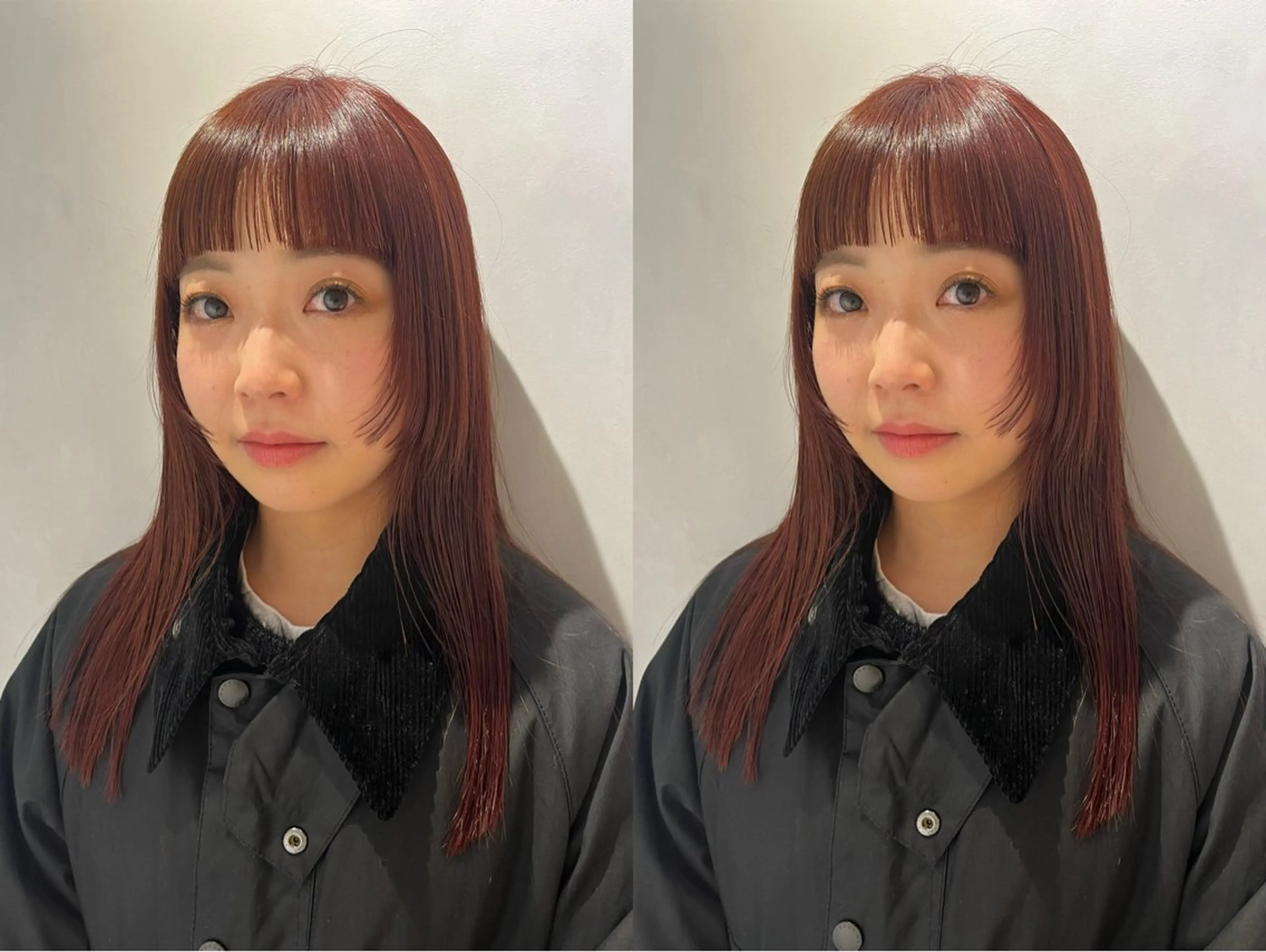 ミディアム 宮城 星のヘアスタイル