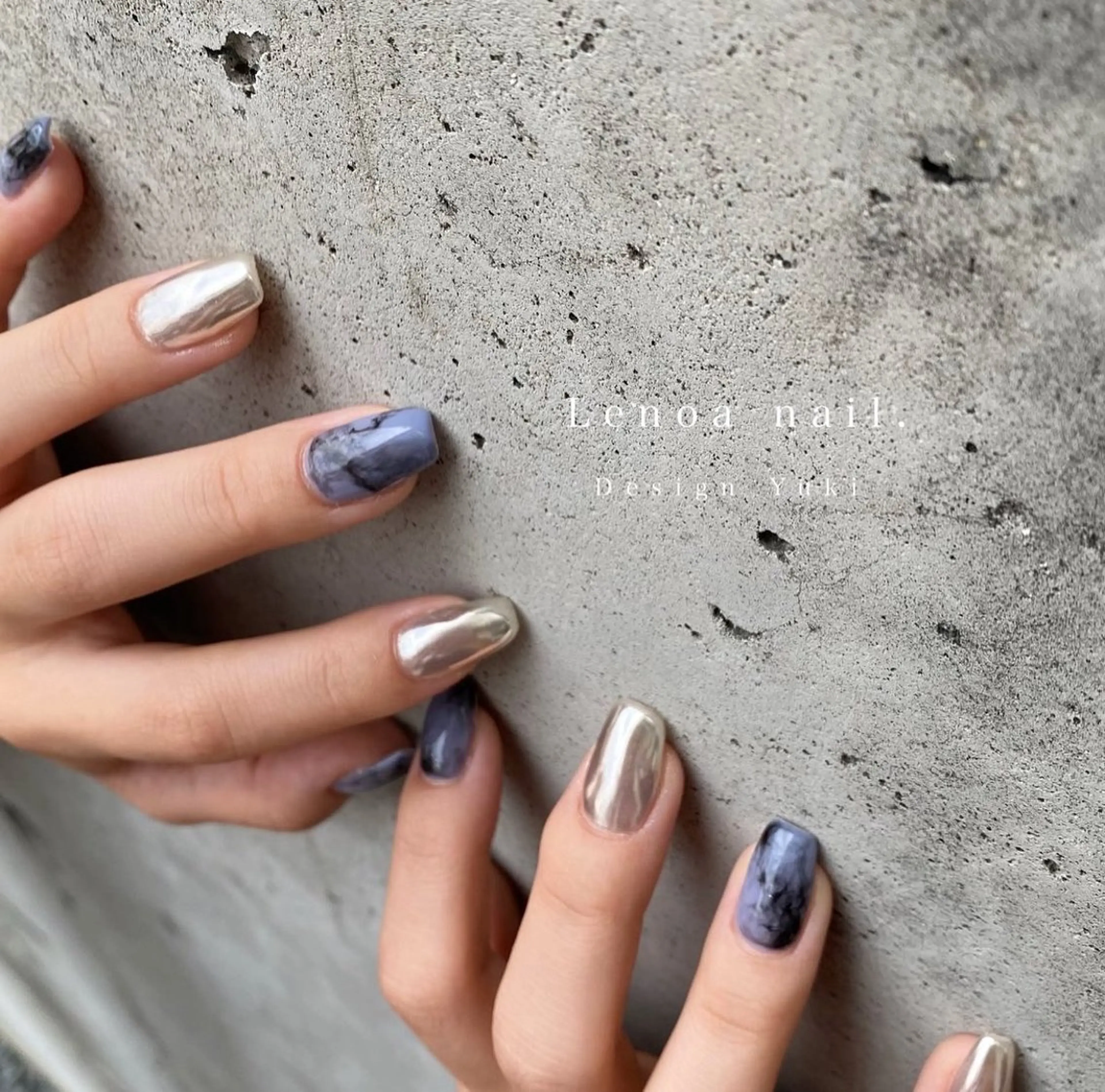 ネイル ハンドネイル Lenoa Yukiのネイルデザイン