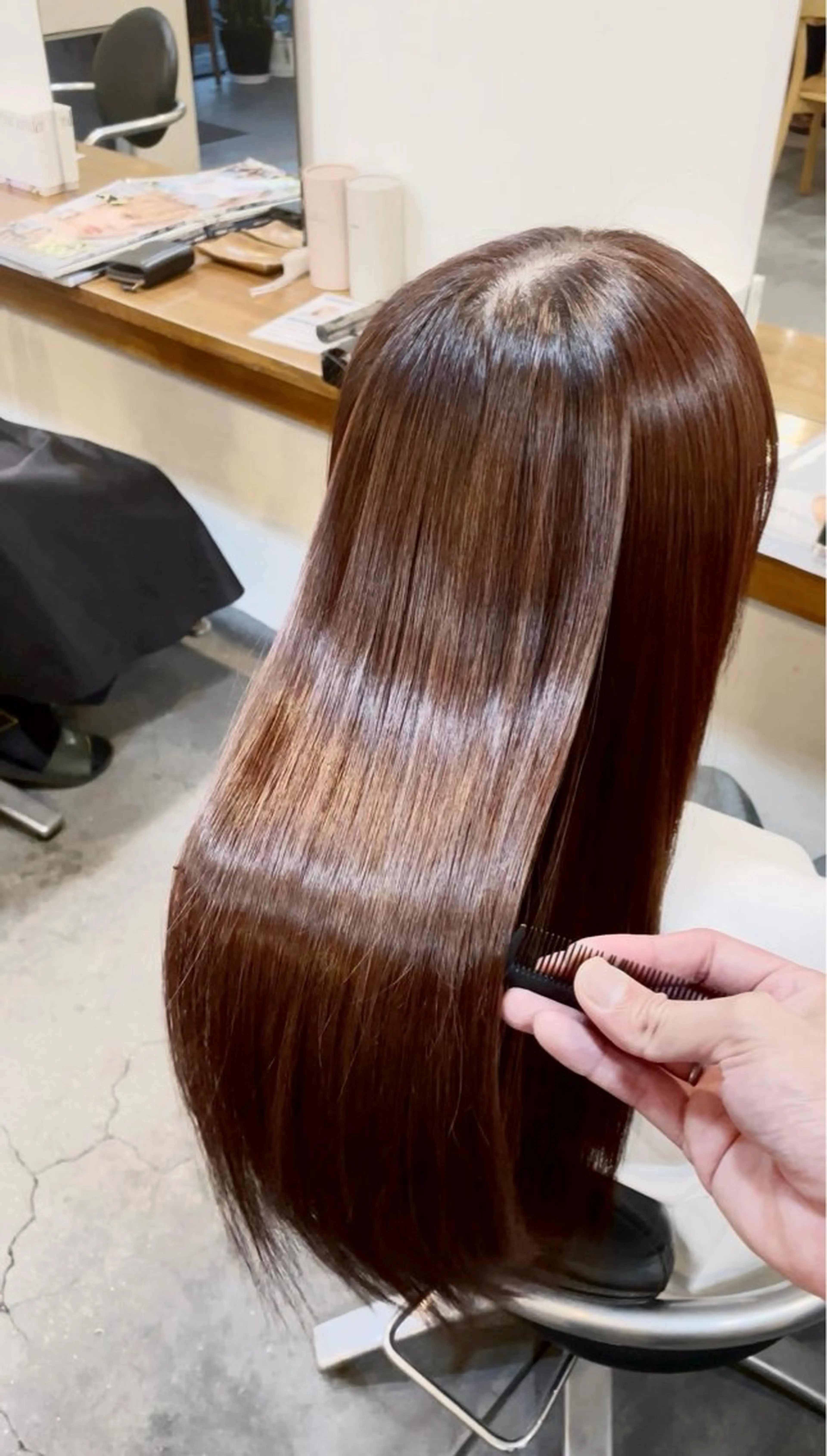 ✨艶髪フルコース✨カット＋縮毛矯正の写真