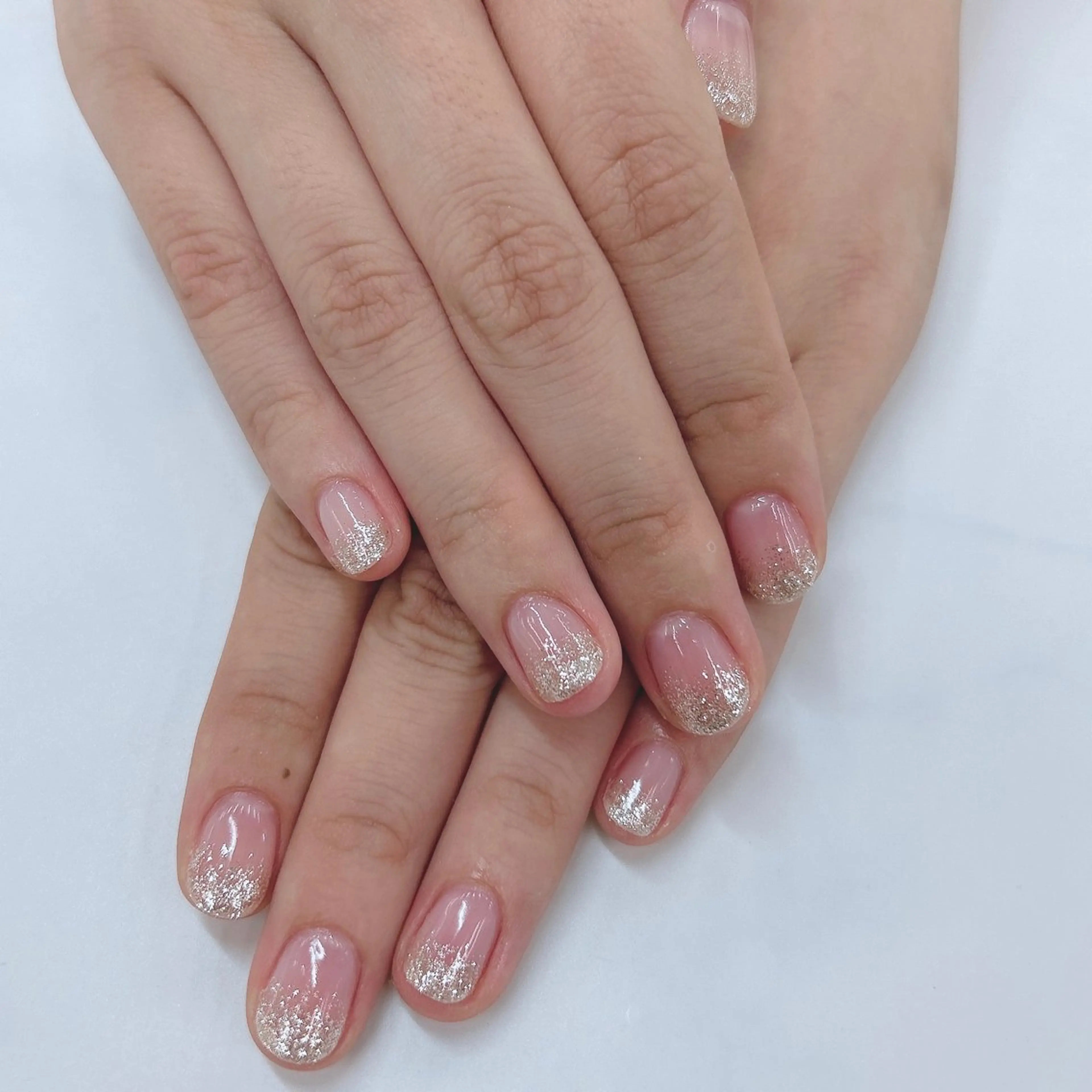 ネイル グラデーション ラメ(グリッター) ラメグラデーション MAXKELLY TSUGUMIのネイルデザイン