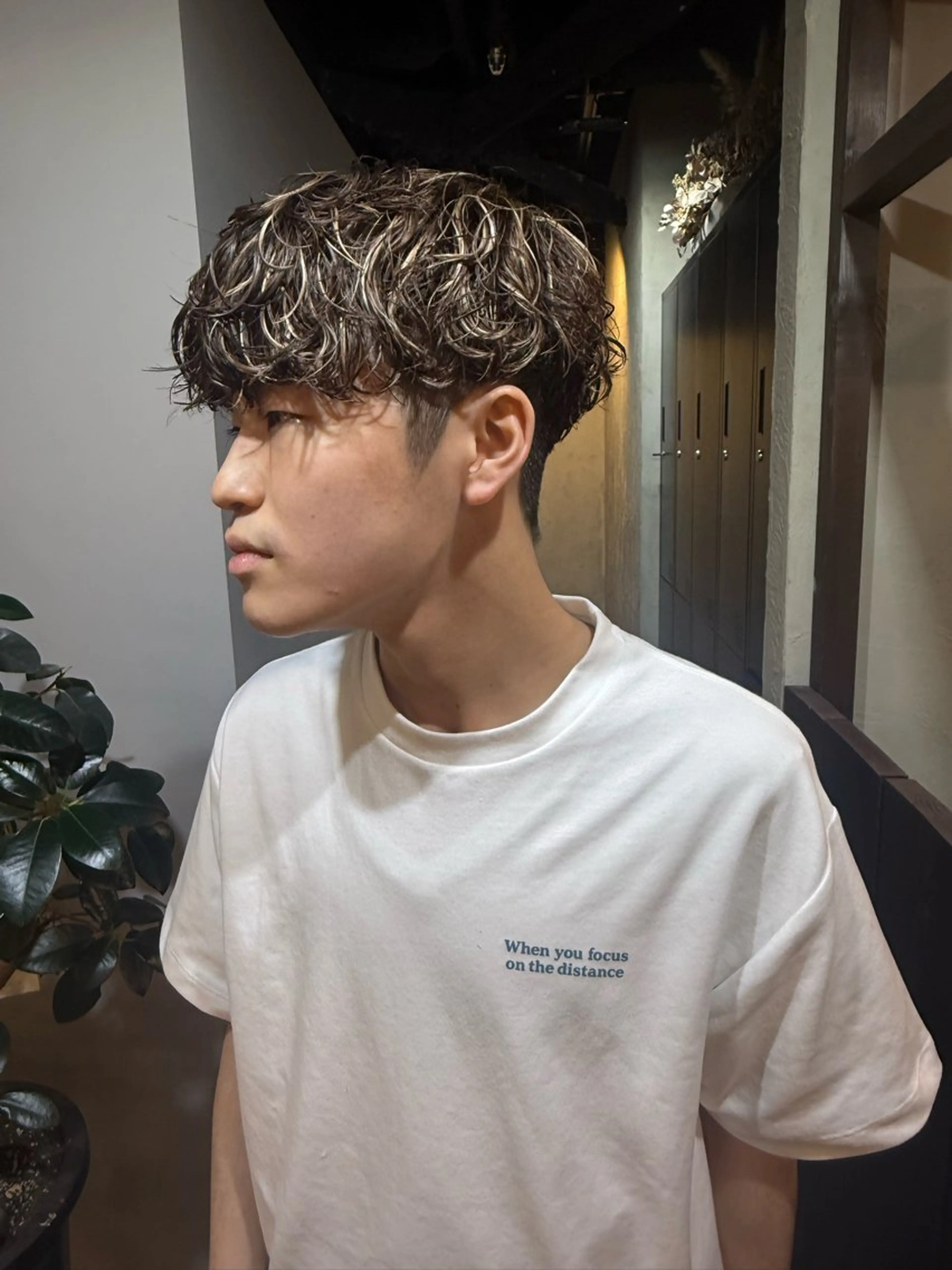 カラー パーマ メンズ カット ヘアカラー メンズ特化美容師/栄 /本間さつきのヘアスタイル