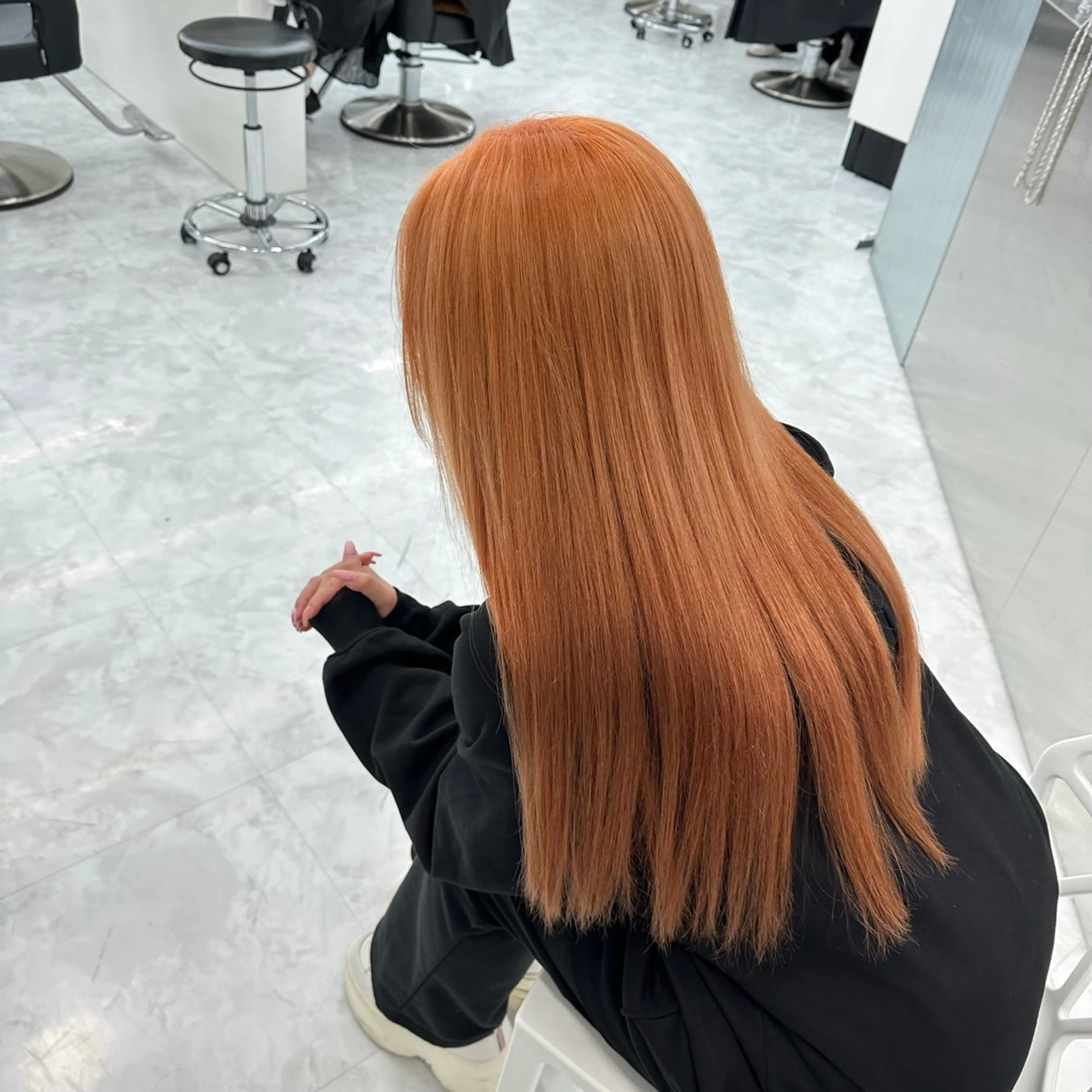 ロング カラー レイヤーダブルカラー KYON店長のヘアスタイル