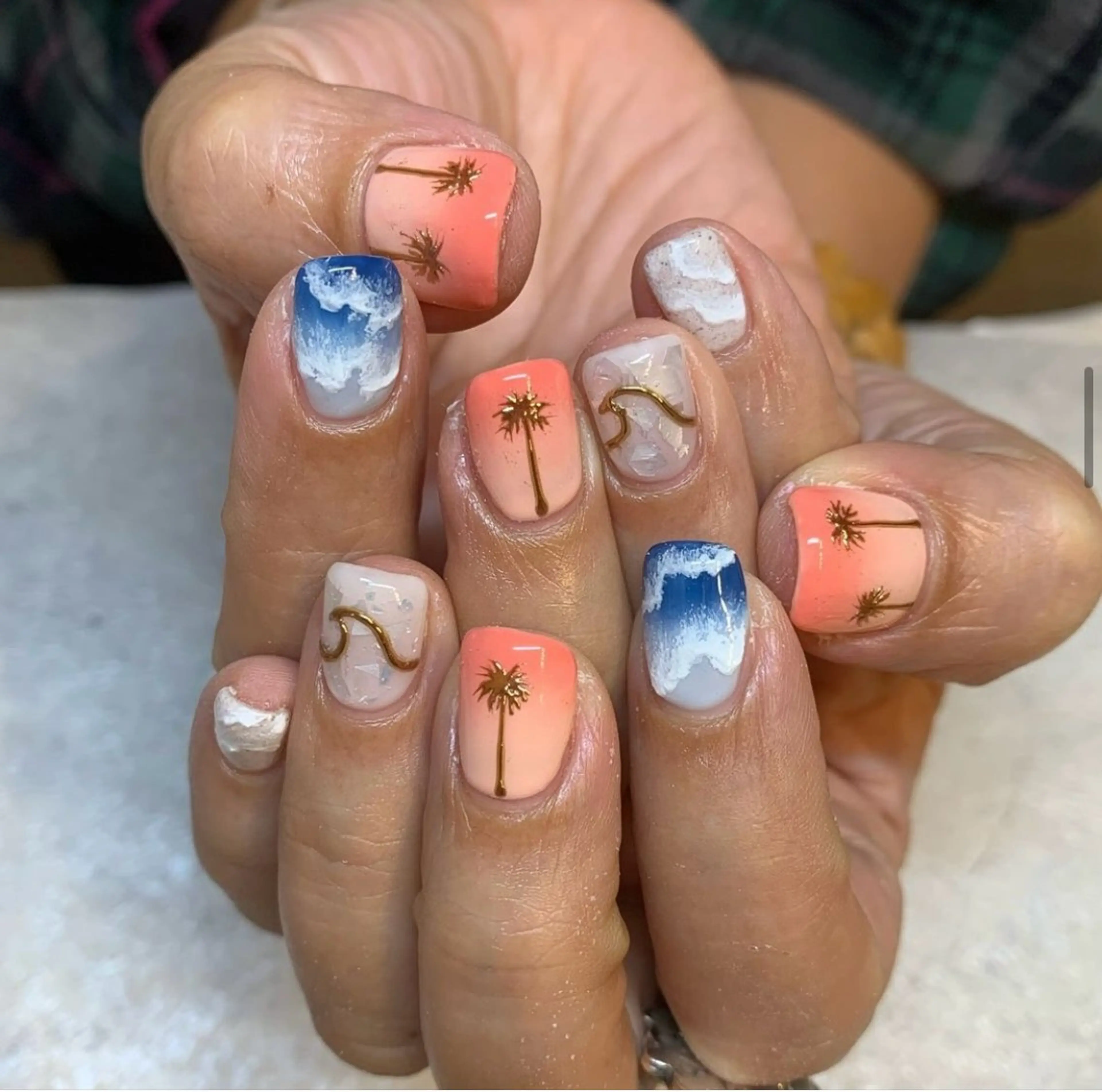 ネイル ハンドネイル Aimer Ciel エメシエル大宮ネイルのネイルデザイン