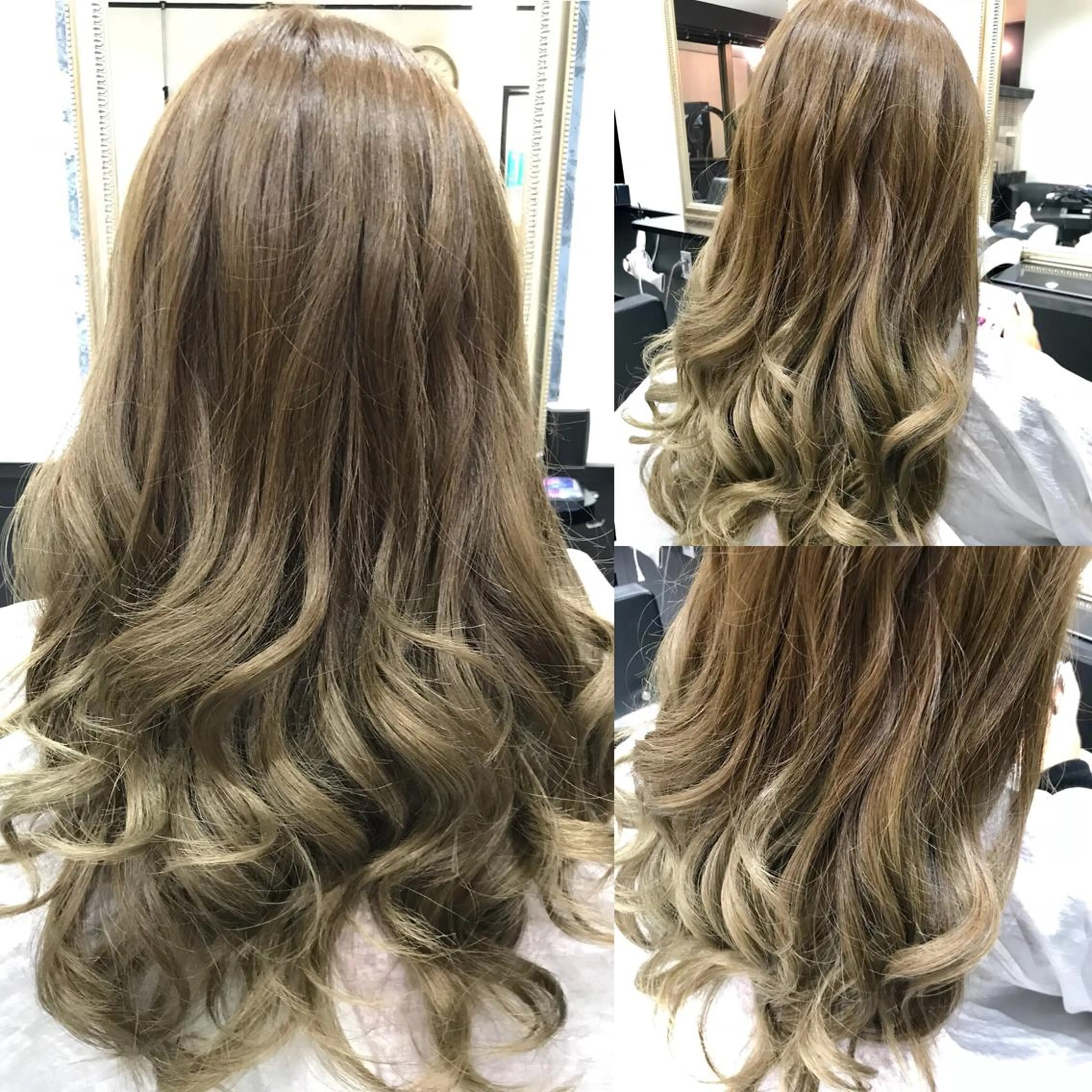 セミロング SHINJI /グランディール店長のヘアスタイル