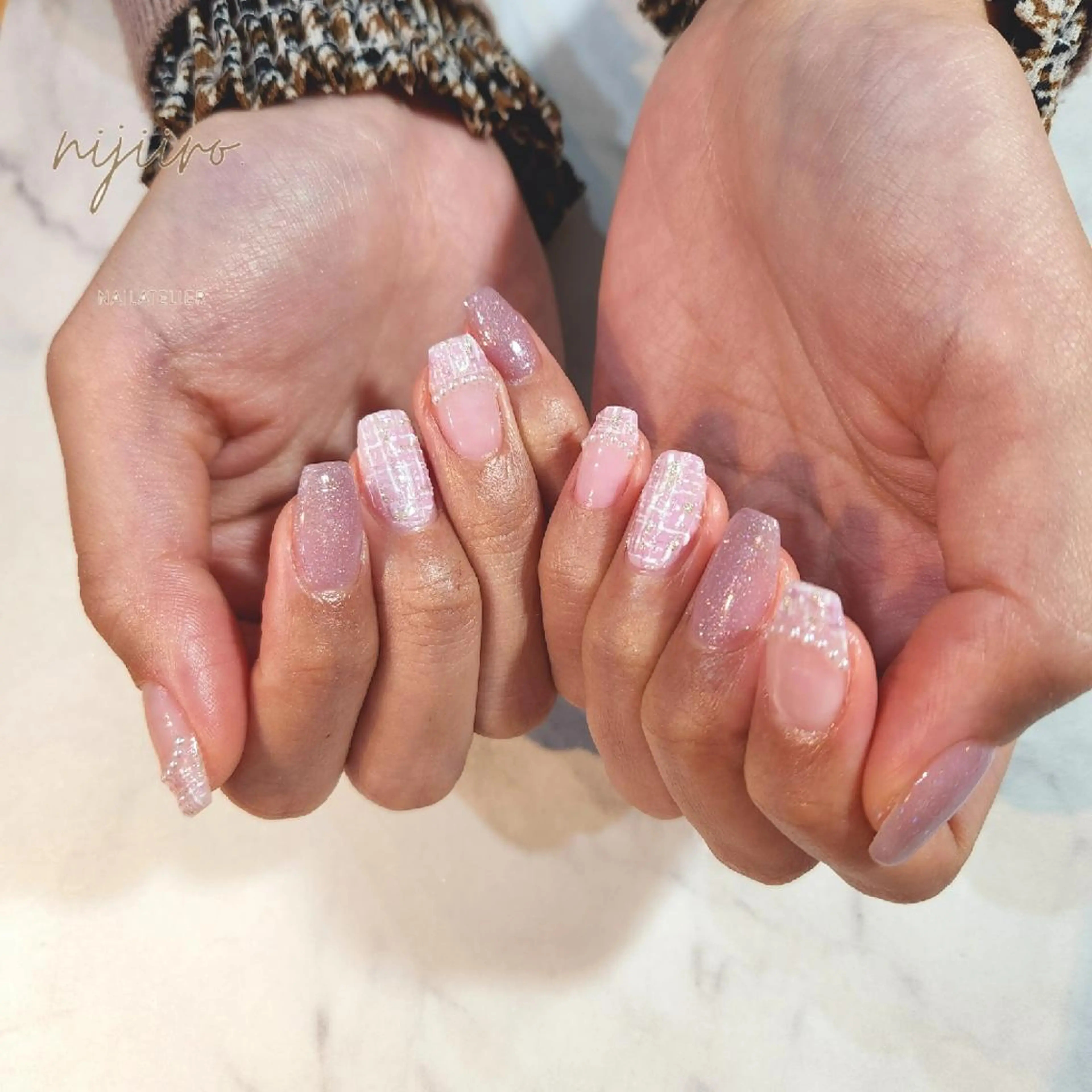 ネイル ハンドネイル nailatelier nijiiro.所属・nijiiro🌈 サトウのネイルデザイン