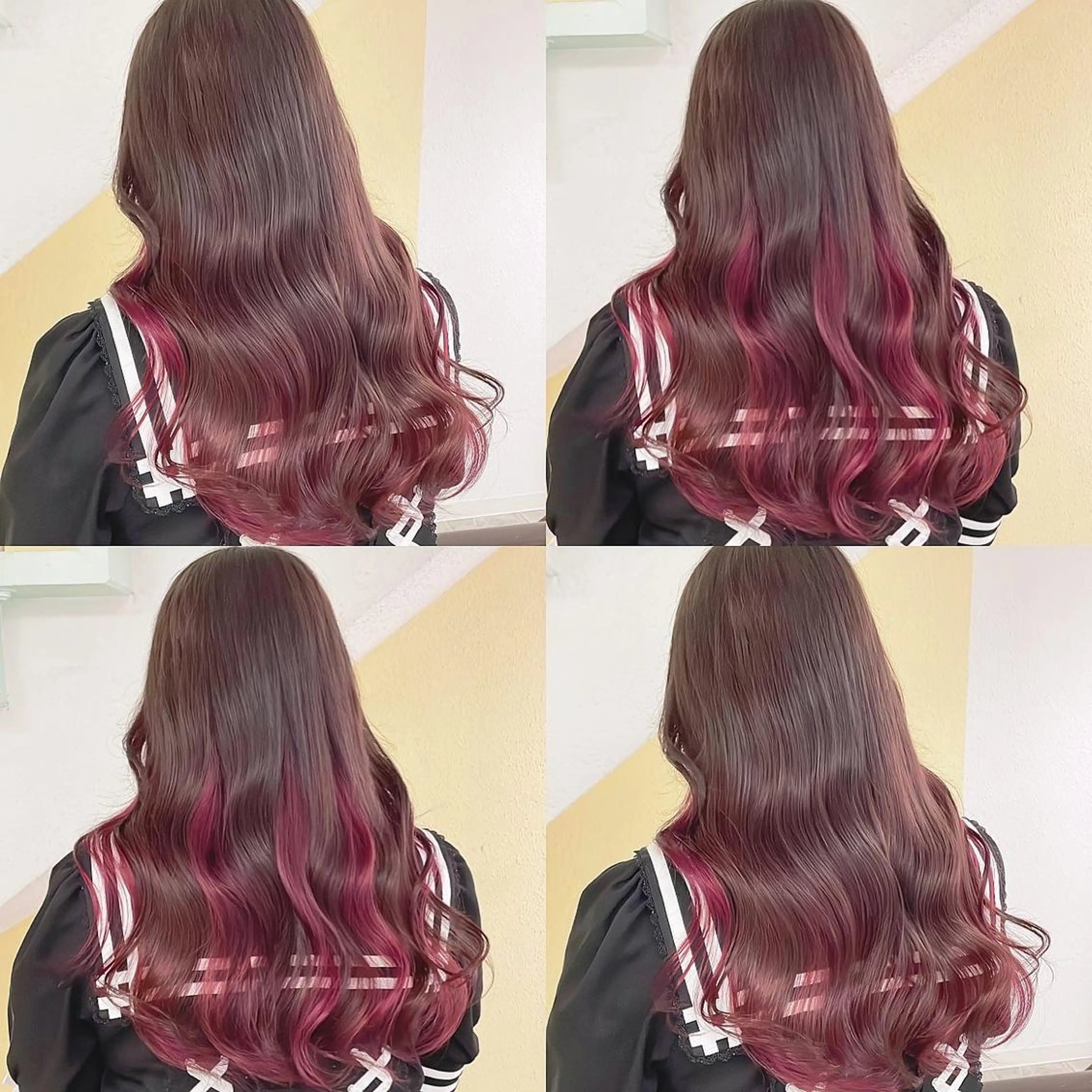 カラー ヘアカラー トリートメント 渋谷:インナーカラー ／🍒エリカ🍒のヘアスタイル