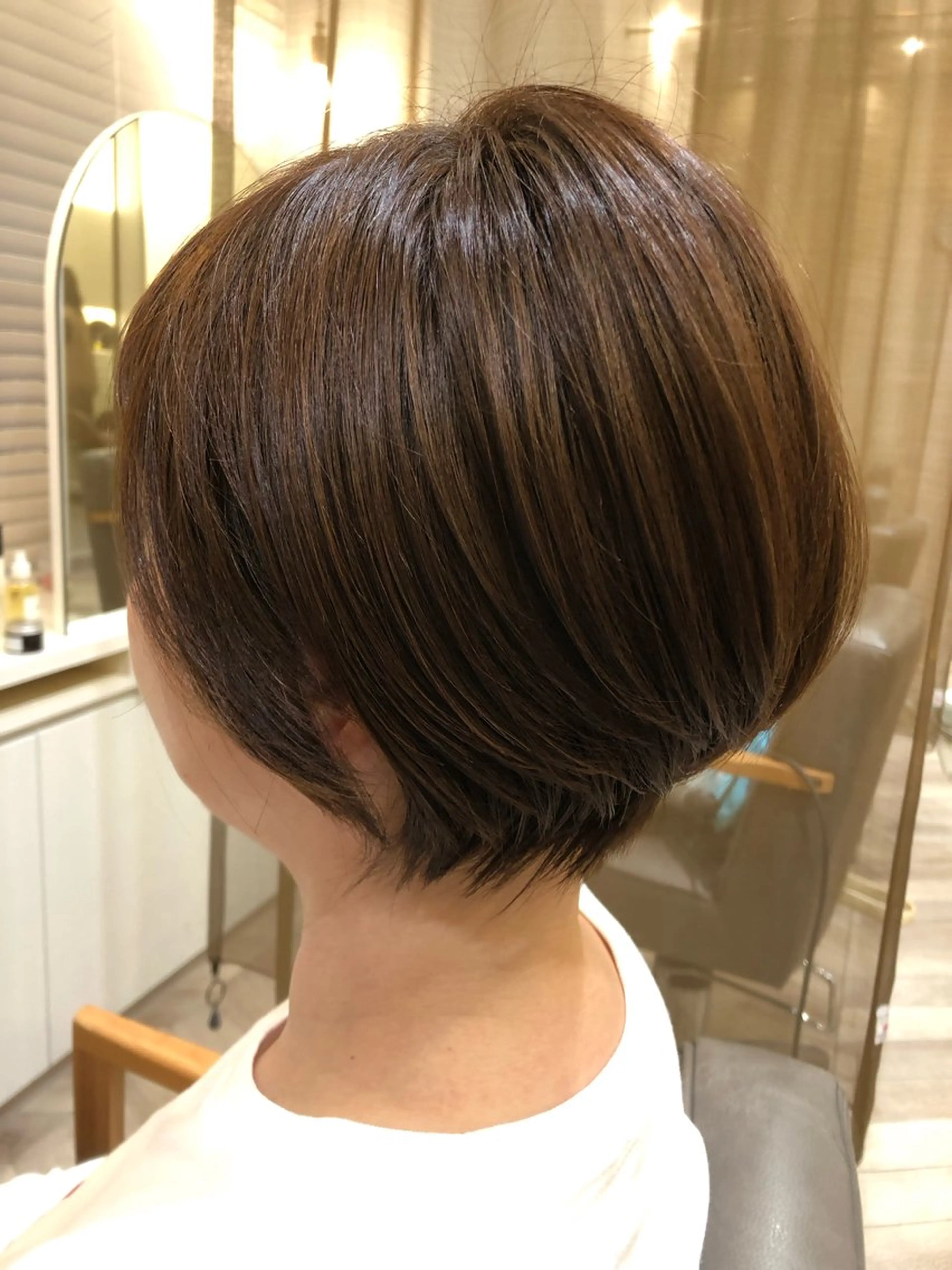 ショート ショートボブ ボブ ショートヘア トミタ ショウヘイのヘアスタイル