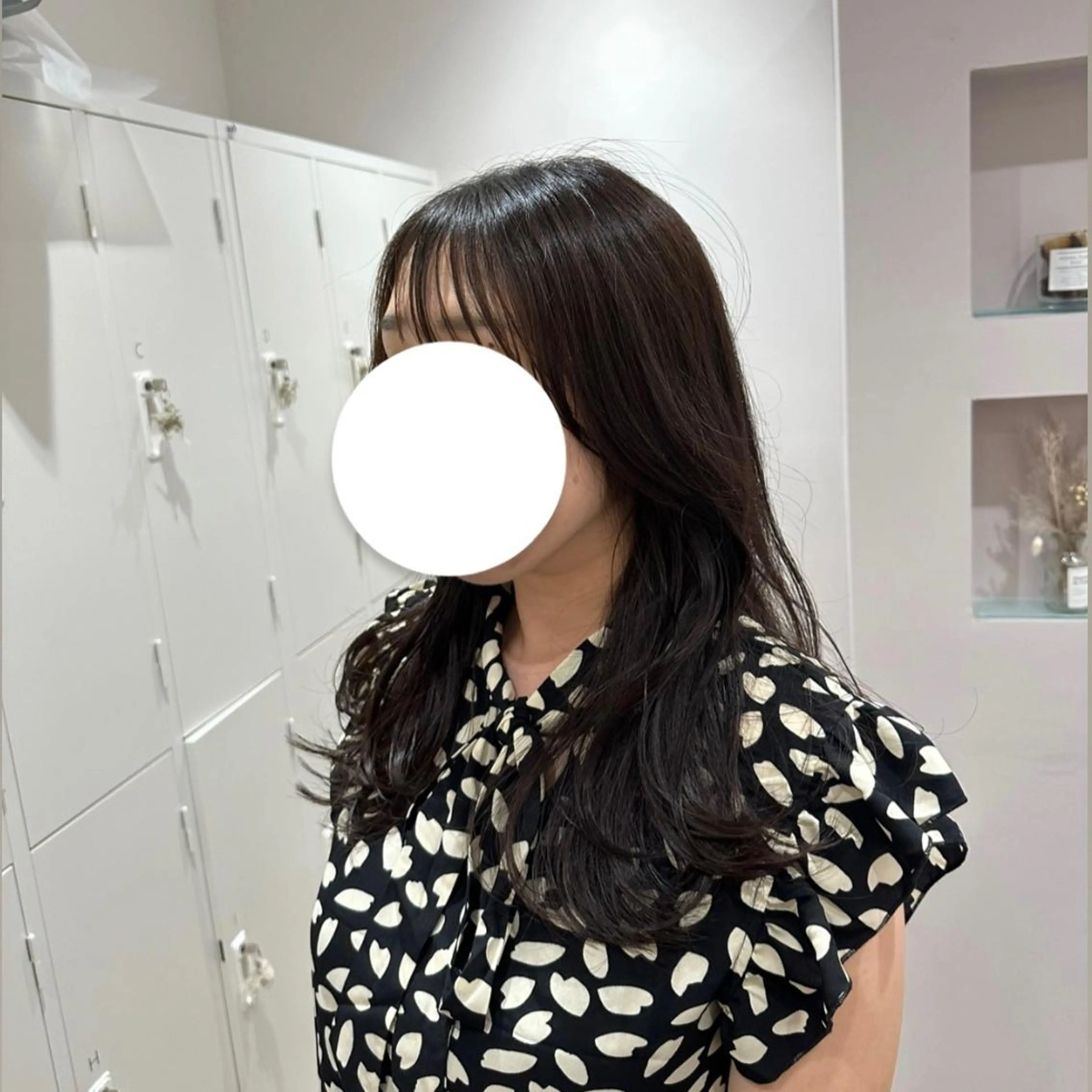 ロング 村田 菜摘のヘアスタイル