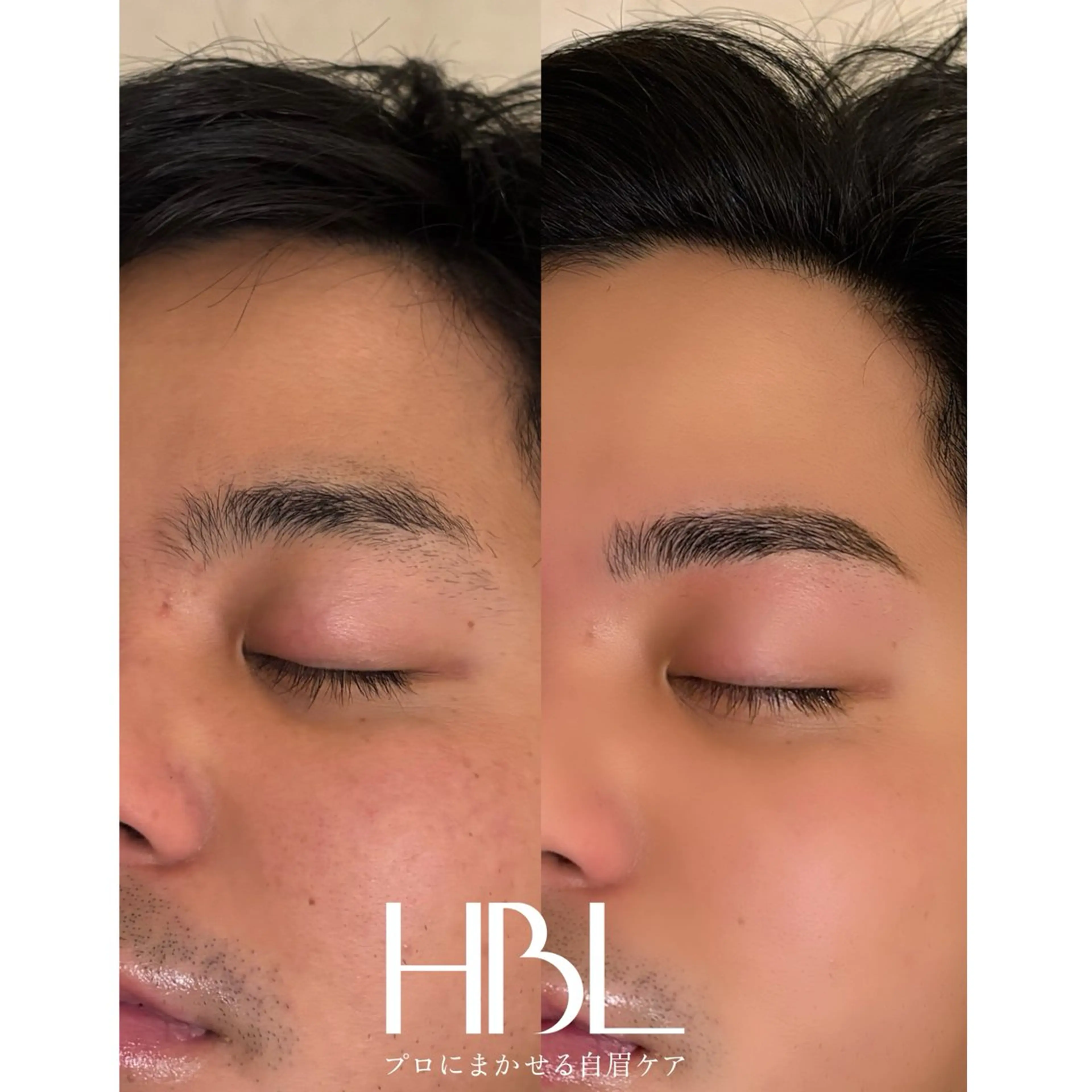 メンズ アイブロウ ハリウッドブロウリフト lymph salon jerry所属・lymphsalon Jerryのエステ・リラクイメージ