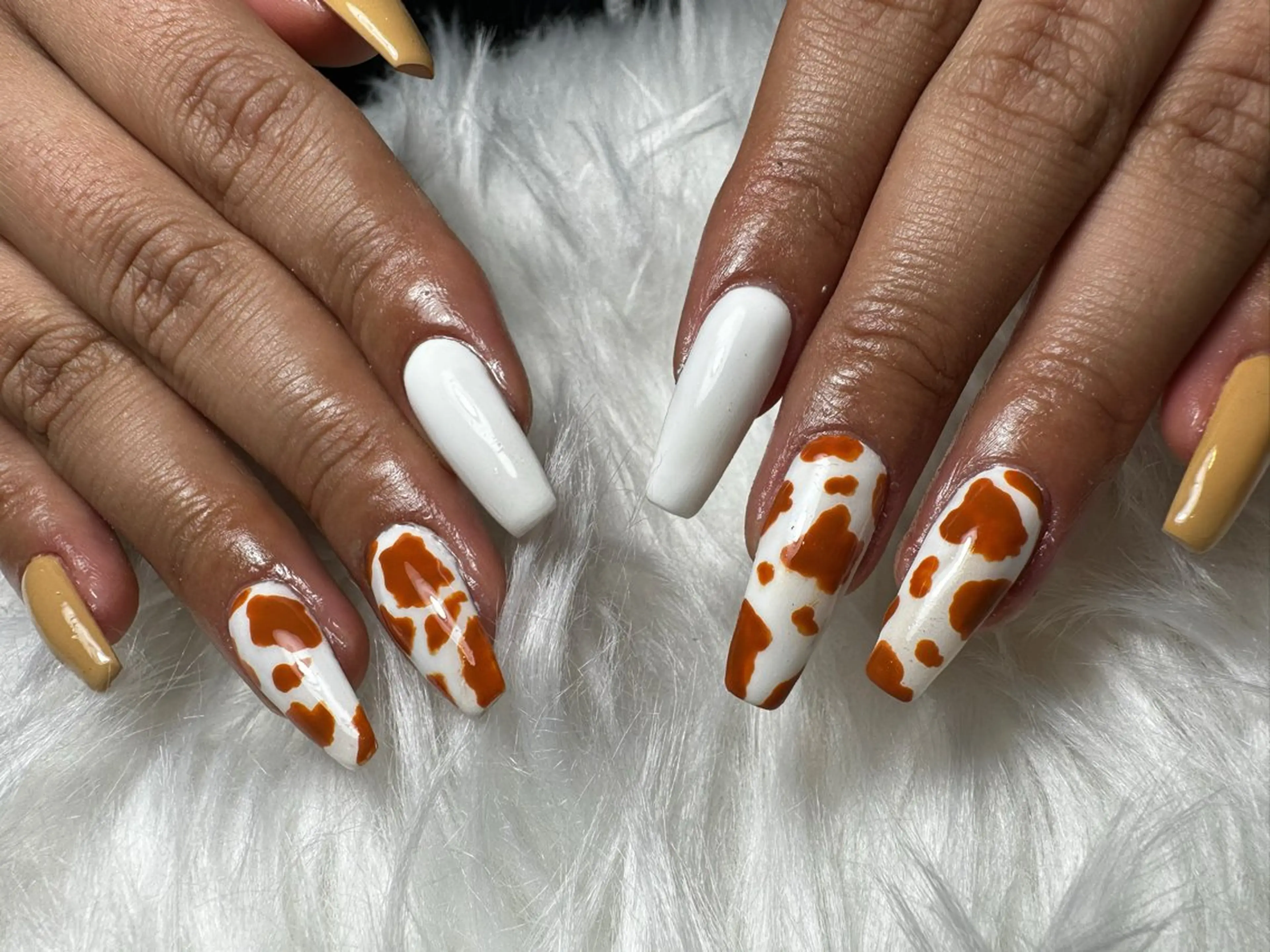 ネイル アニマル柄 nail salon 凪のネイルデザイン
