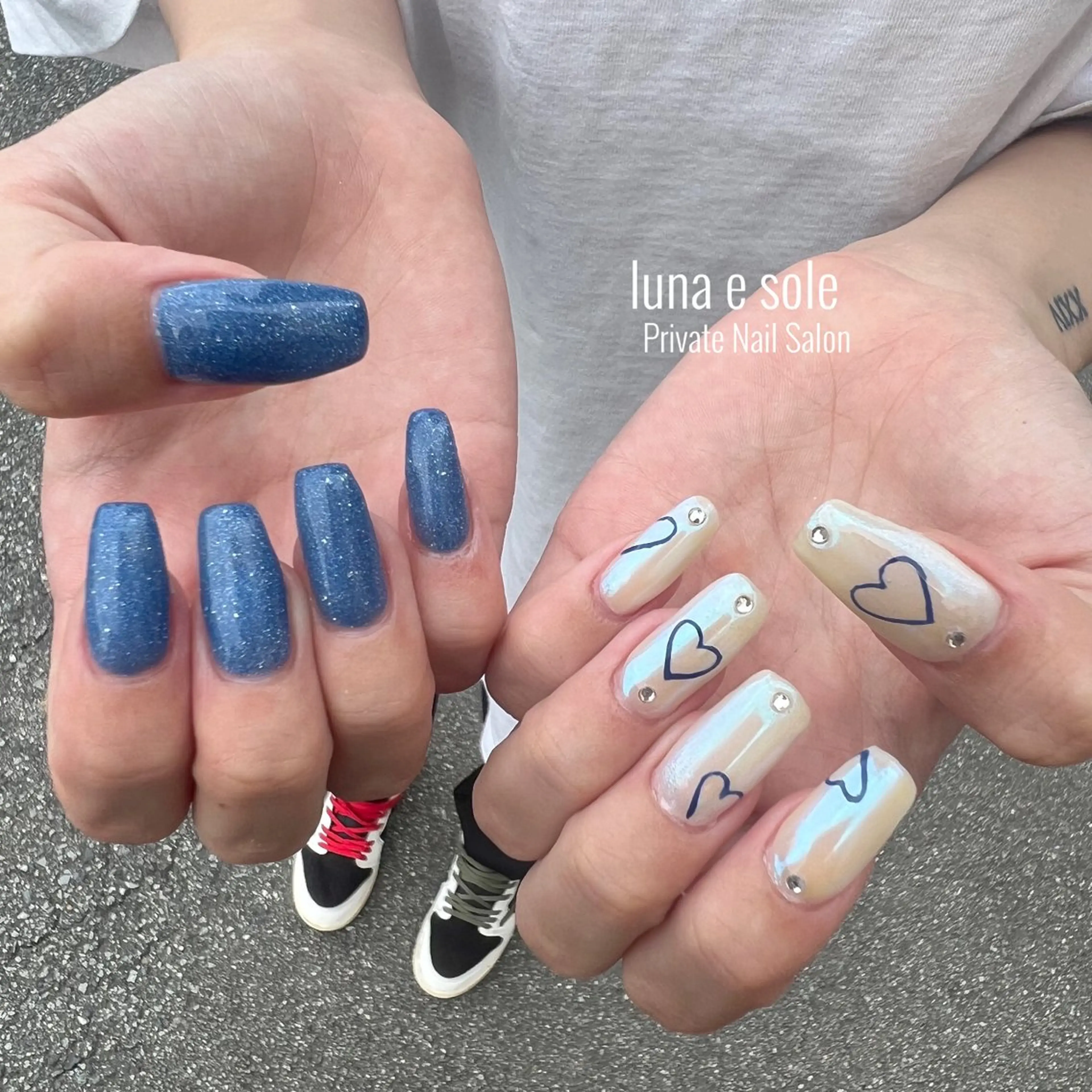 ネイル Luna e  Soleのネイルデザイン