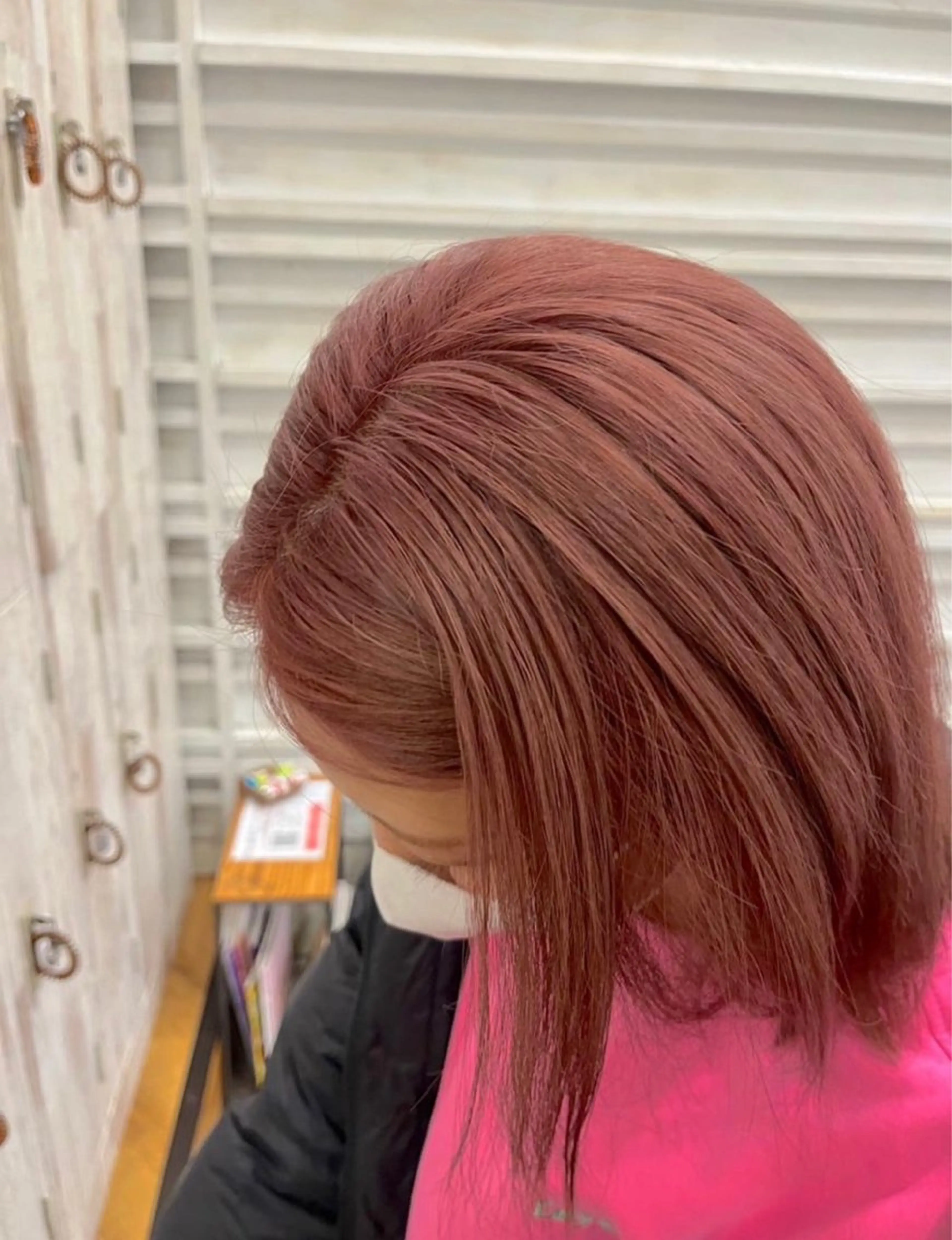 ミディアム カラー RIKU 髪質改善/縮毛矯正のヘアスタイル