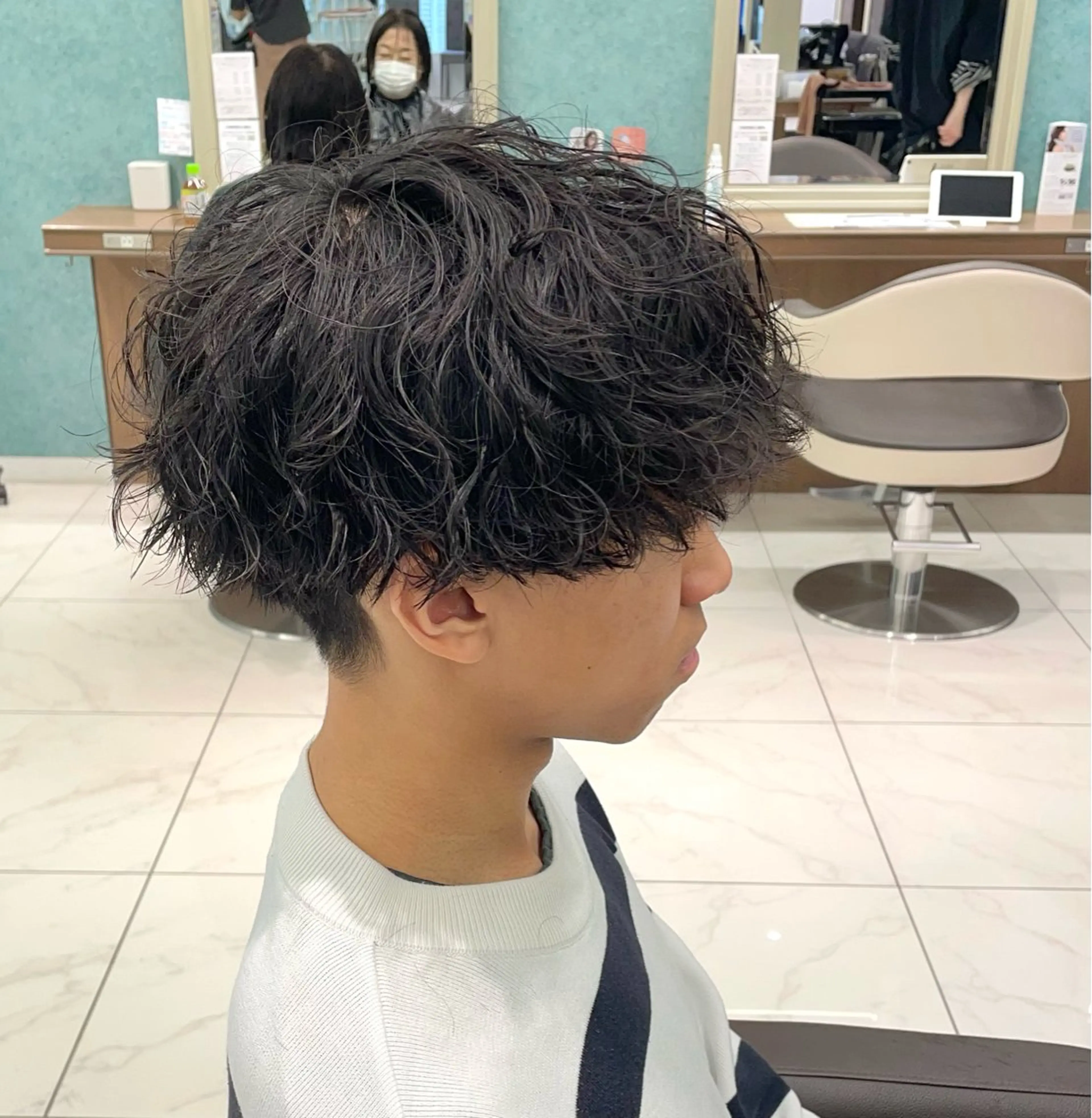 ショート パーマ メンズ 【メンズ特化】 池田大成✂︎のヘアスタイル