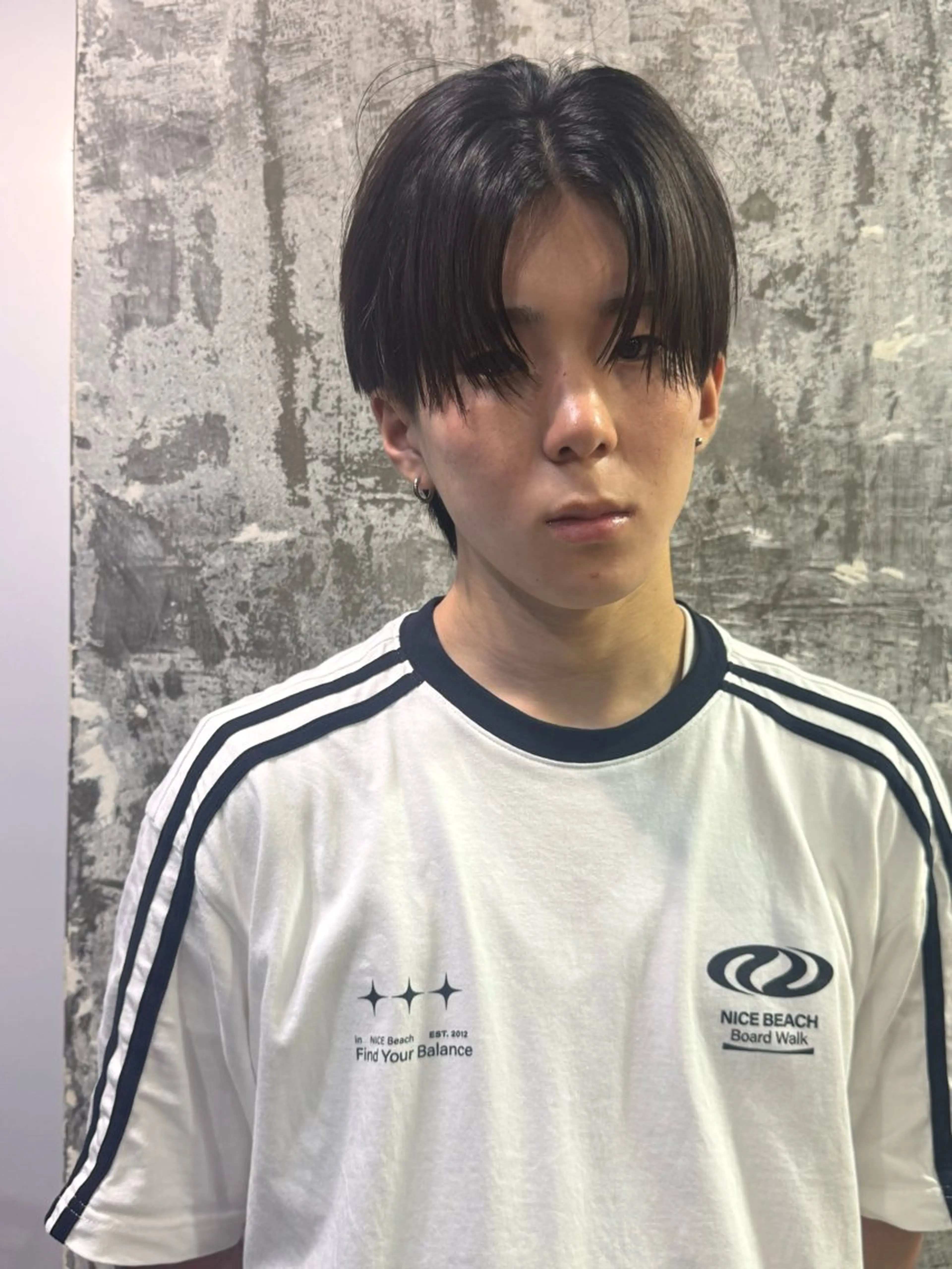 メンズ パーマ Pia Yakuin所属・岩佐 柚太のヘアスタイル