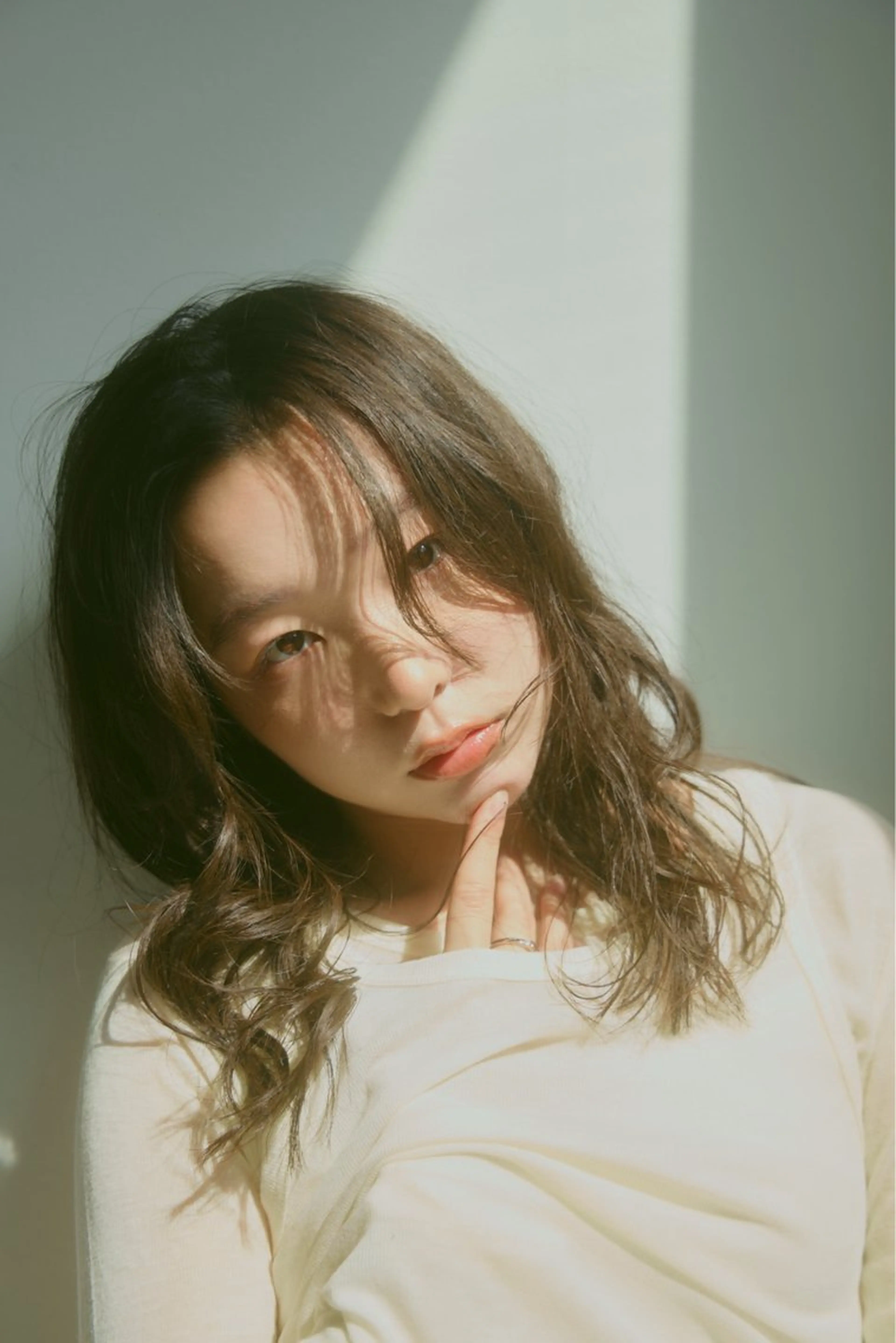 ミディアム カット ヘアカラー トリートメント ボブ/レイヤー/ 梅田/天野川奈緒のヘアスタイル