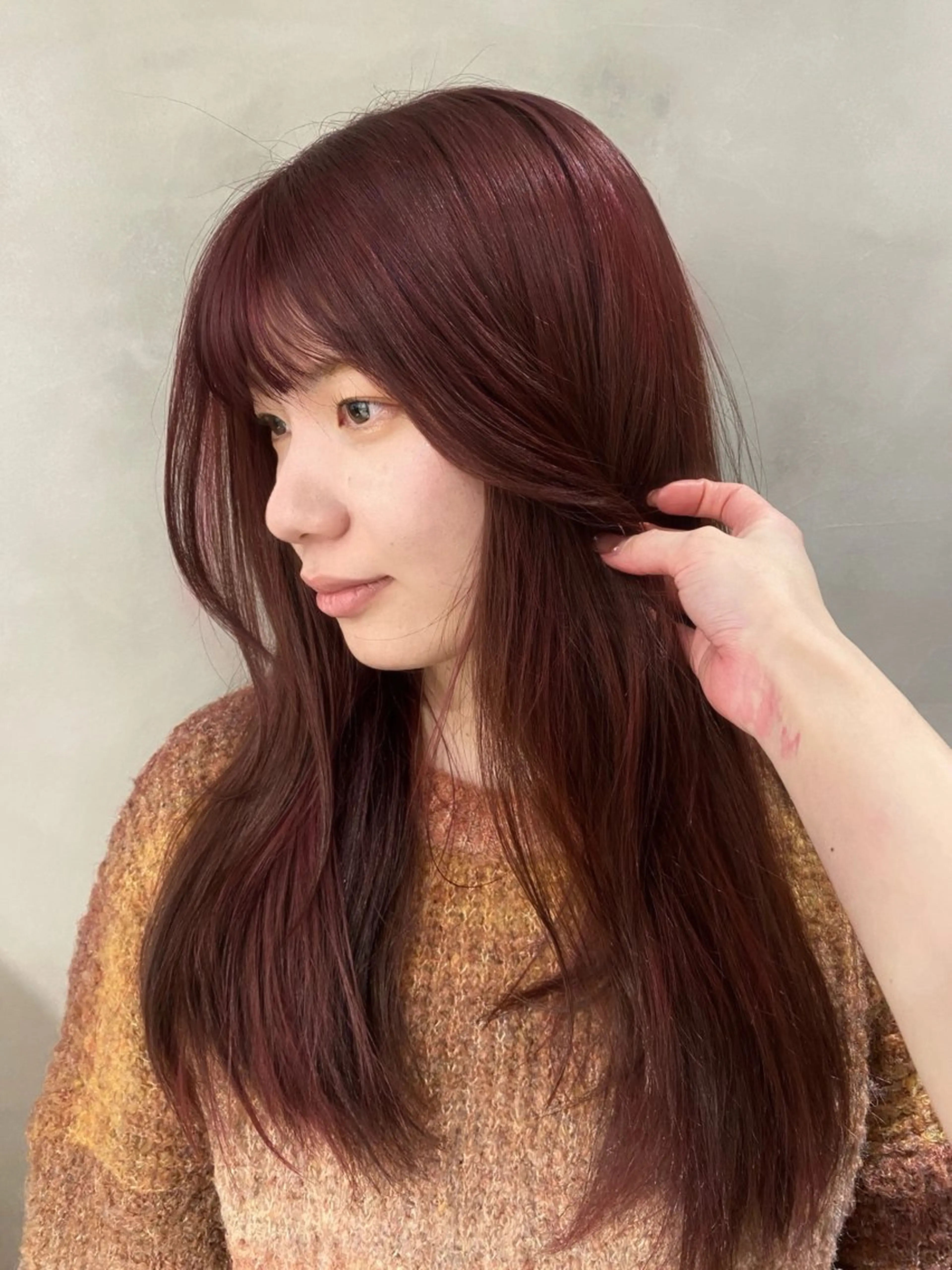 ロング カラー ヘアカラー 【Mimosa】 Irohaのヘアスタイル