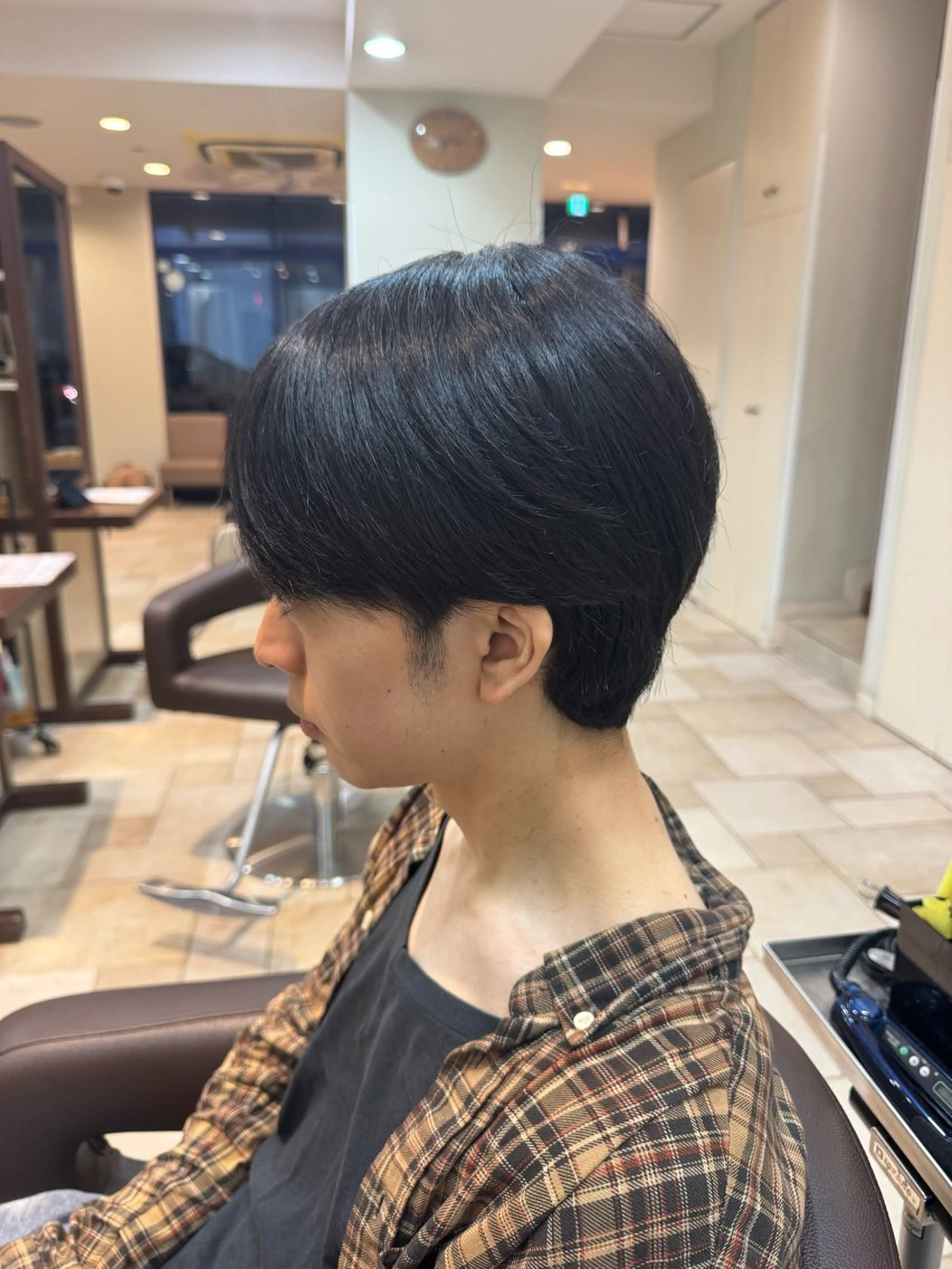 メンズ カット 縮毛矯正 パーマ／縮毛矯正/ 店長 ・村田伊吹のヘアスタイル