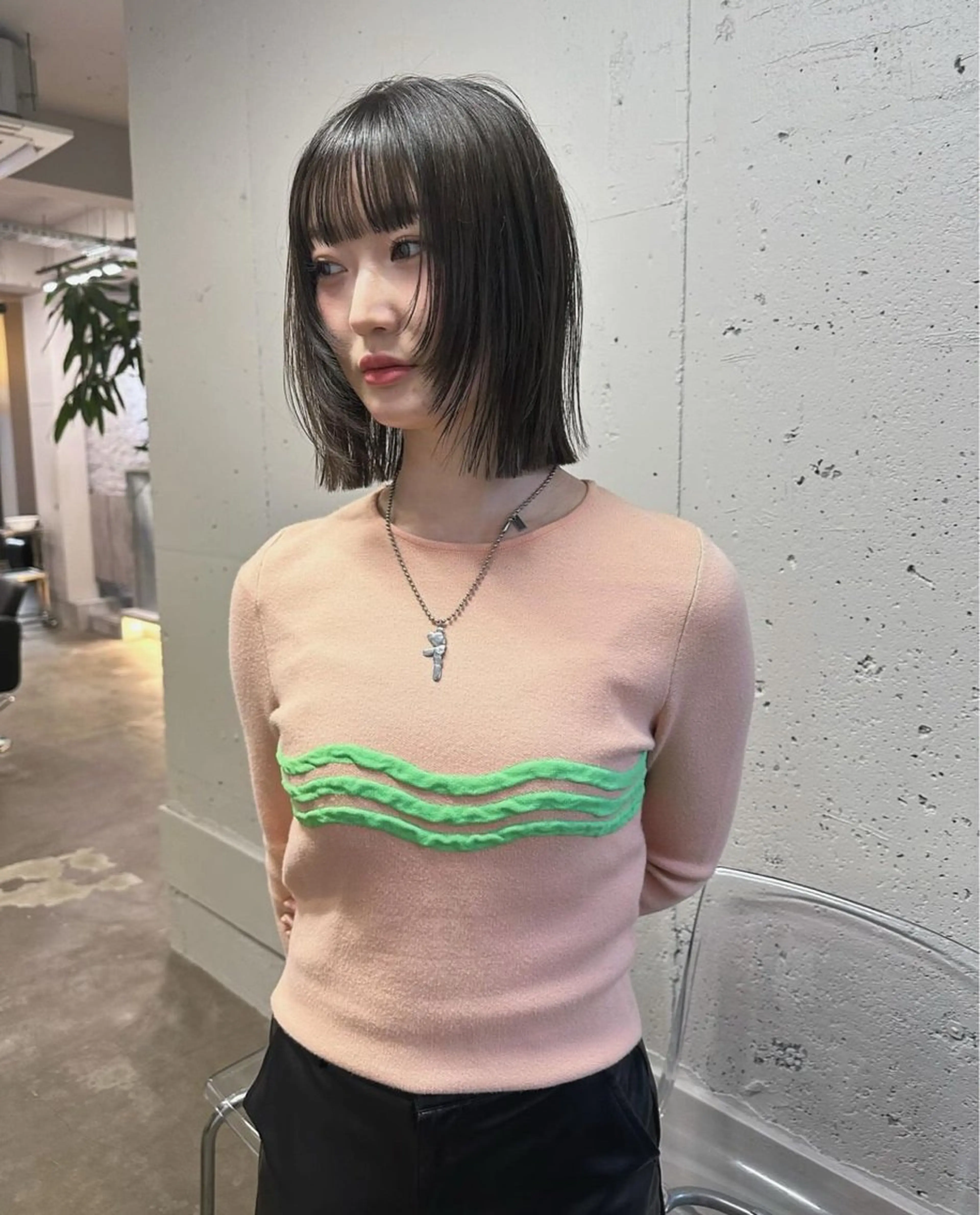 ショート ボブ/顔周りレイヤー 似合わせcut🪽のヘアスタイル