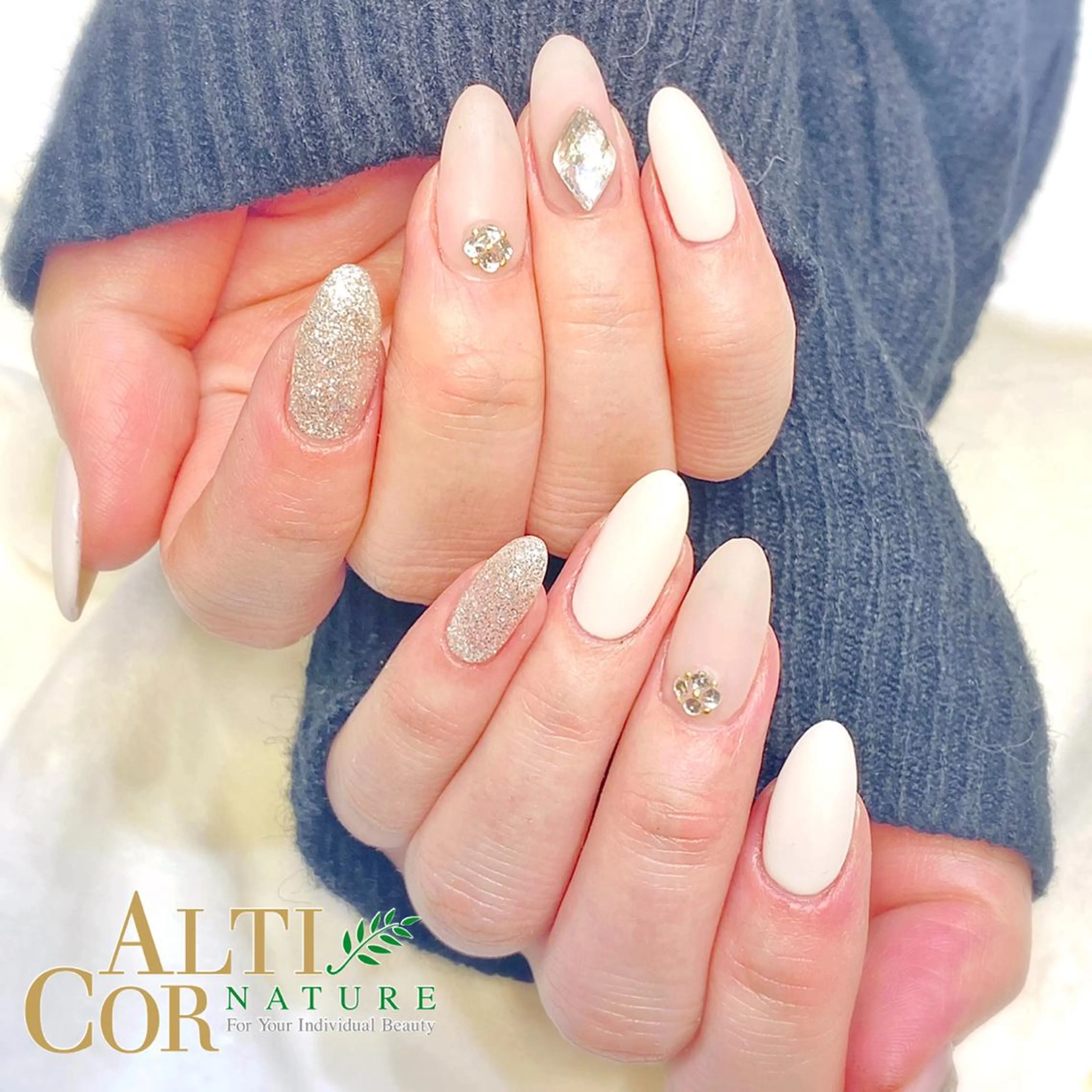 ネイル 韓国ネイル 持ち込み ChezEspoir 佐藤のネイルデザイン