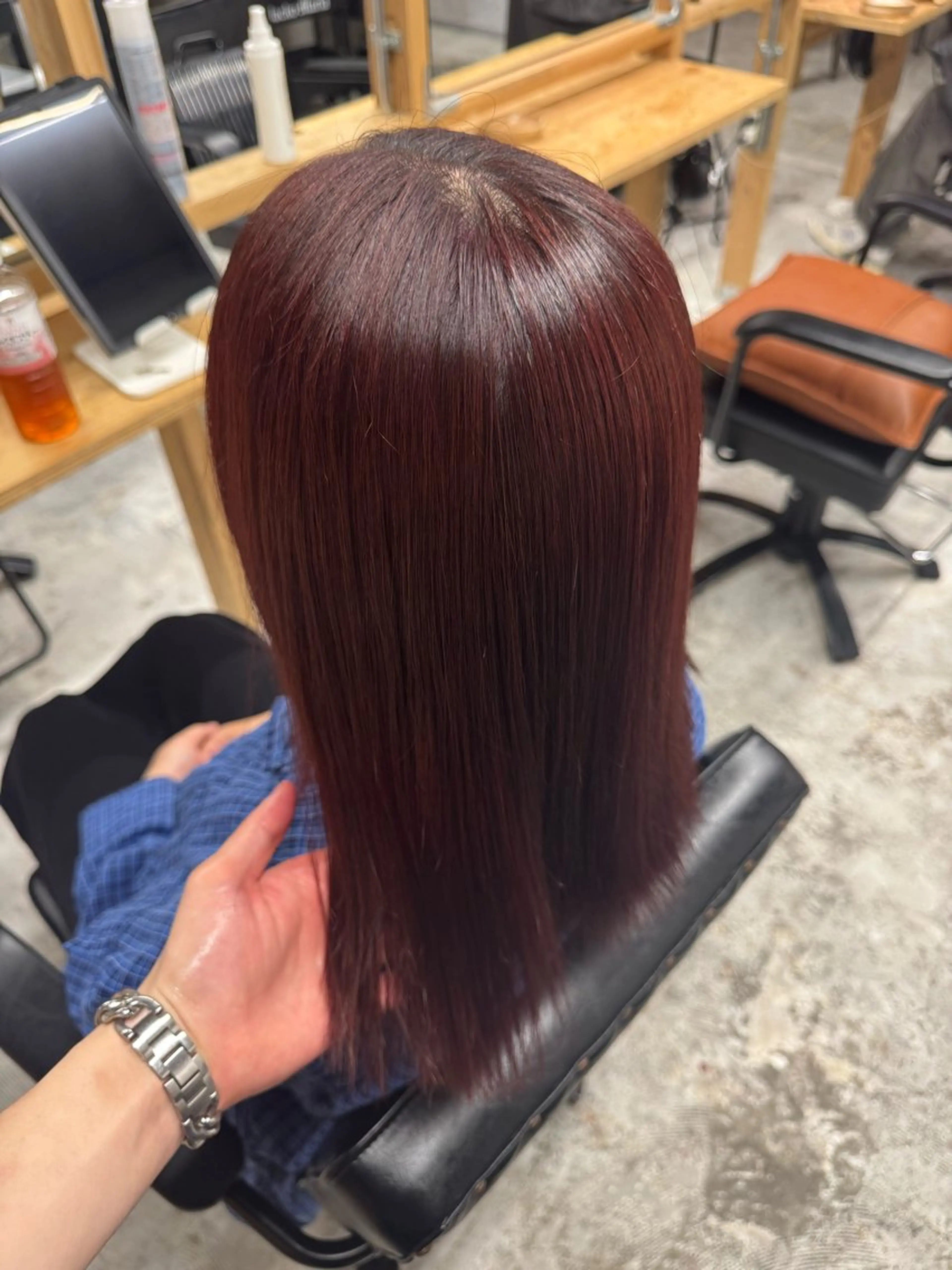 カラー 大西 翔のヘアスタイル