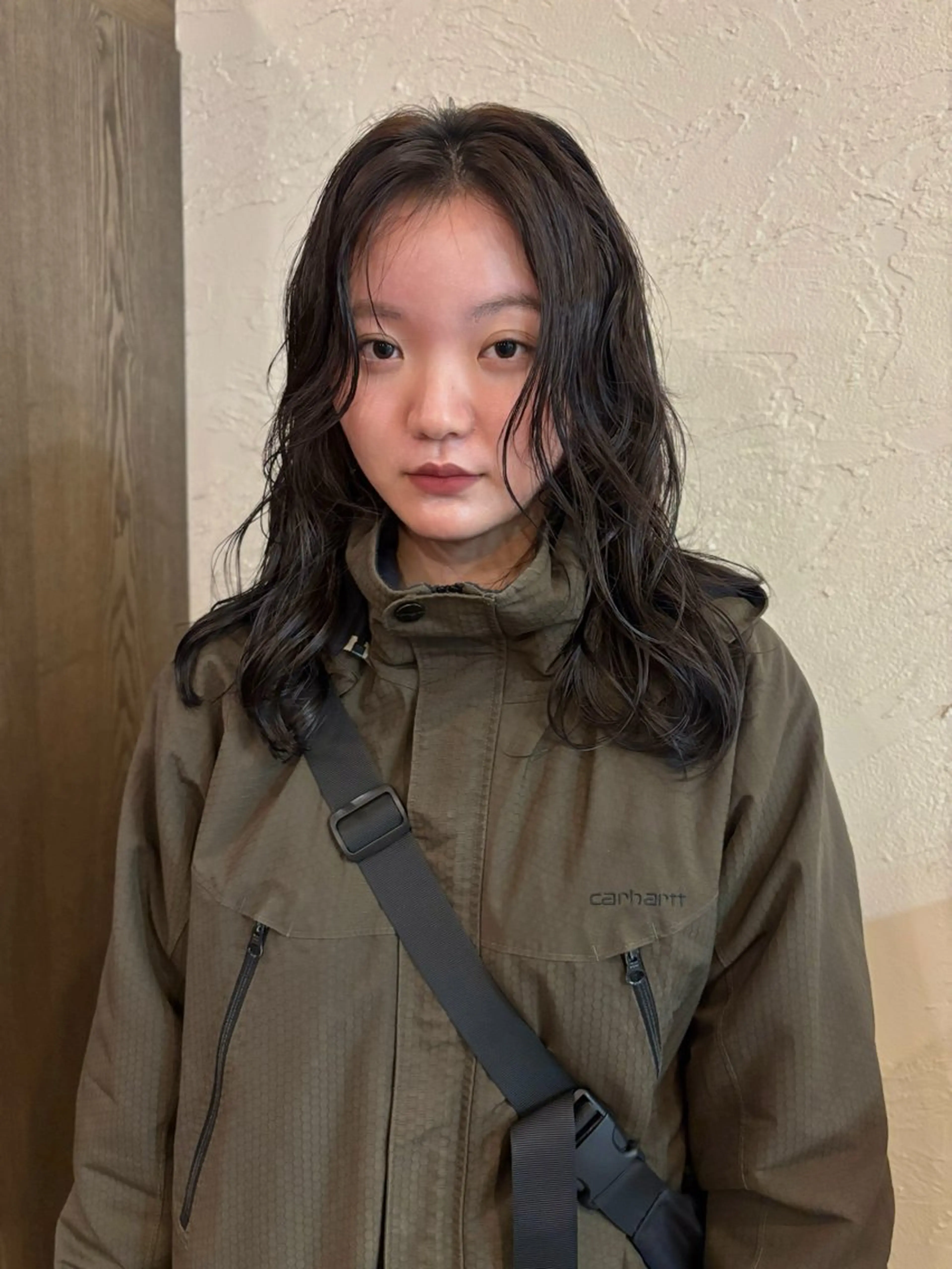 ロング パーマ パーマ ハイトーン/デザイン カラー/るいのヘアスタイル