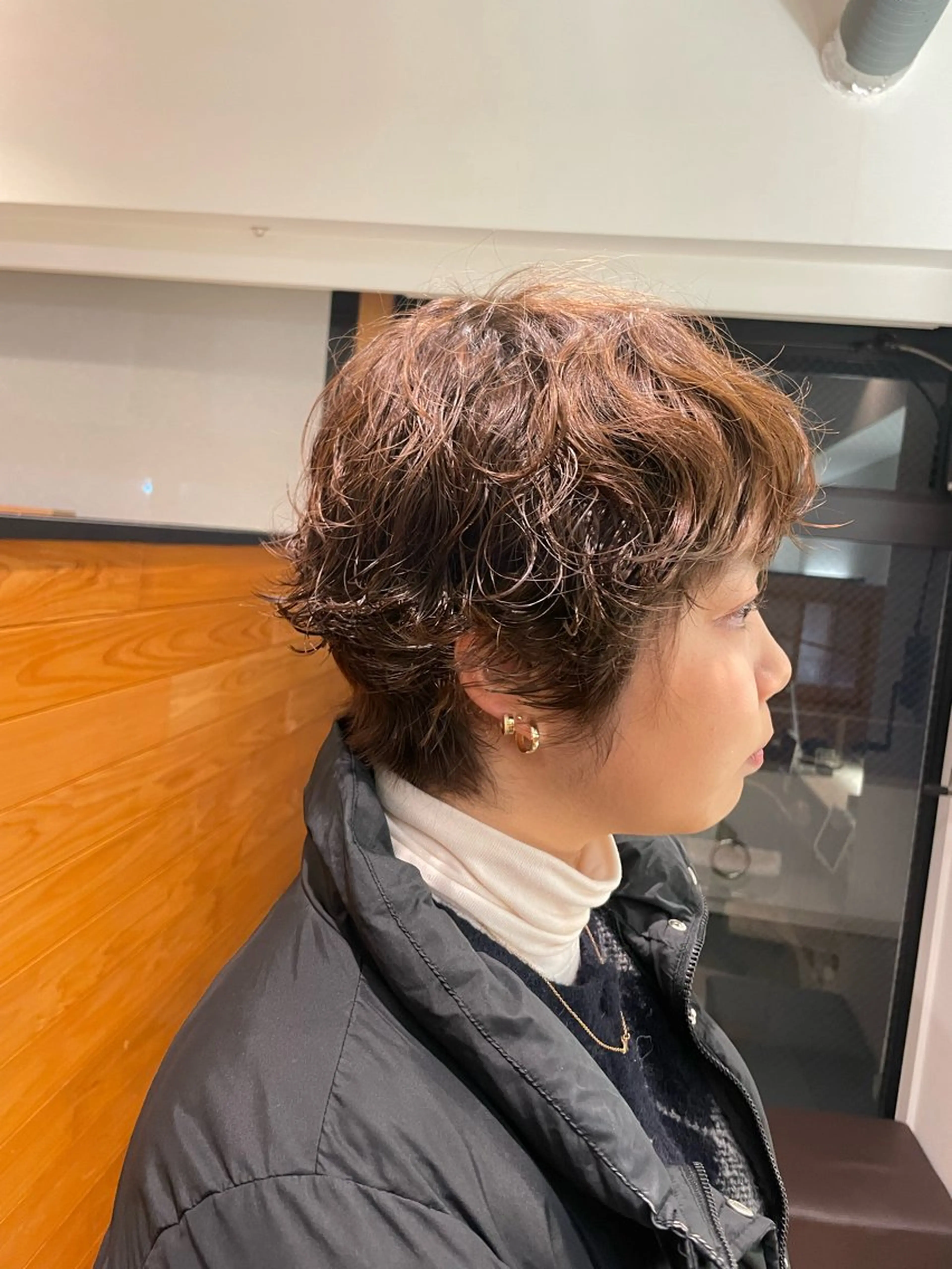 ショート パーマ あ あのヘアスタイル