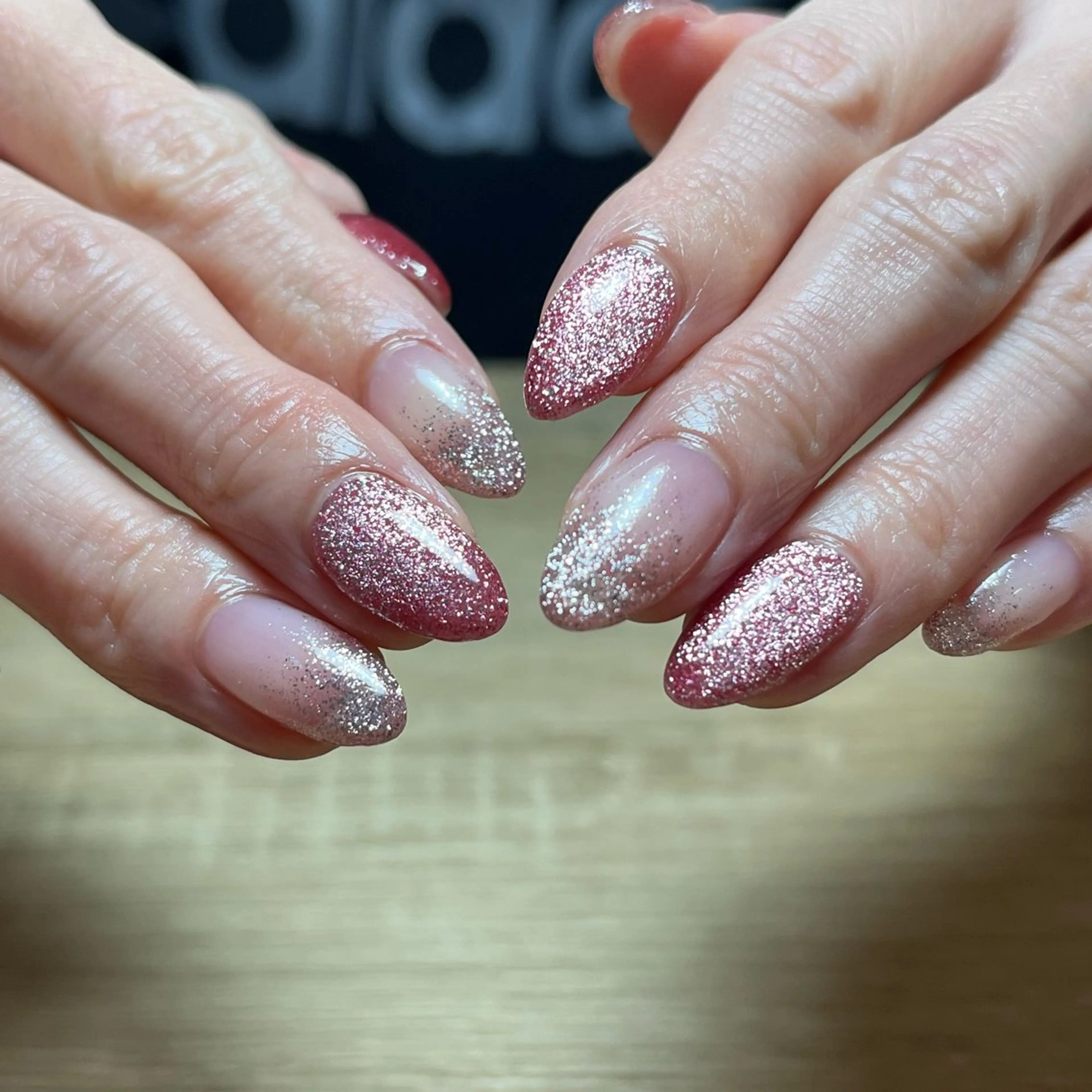 ネイル フラッシュネイル フラッシュマグ ジェルネイル パラジェル ハンドネイル imymemine所属・渡邊 束紗のネイルデザイン