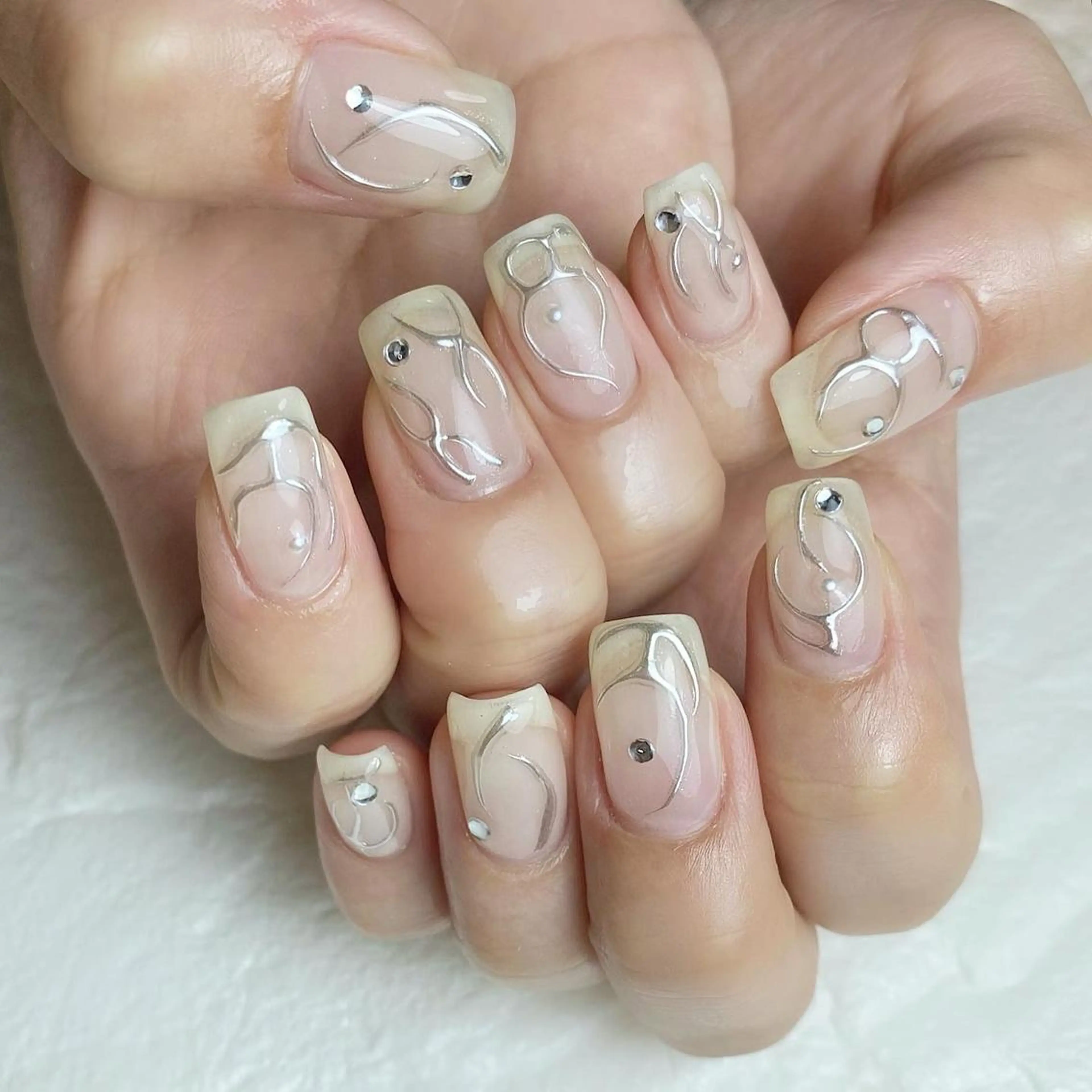 ネイル アートネイル ミラーネイル ハンドネイル Nail ameria megu所属・ameria meguのネイルデザイン