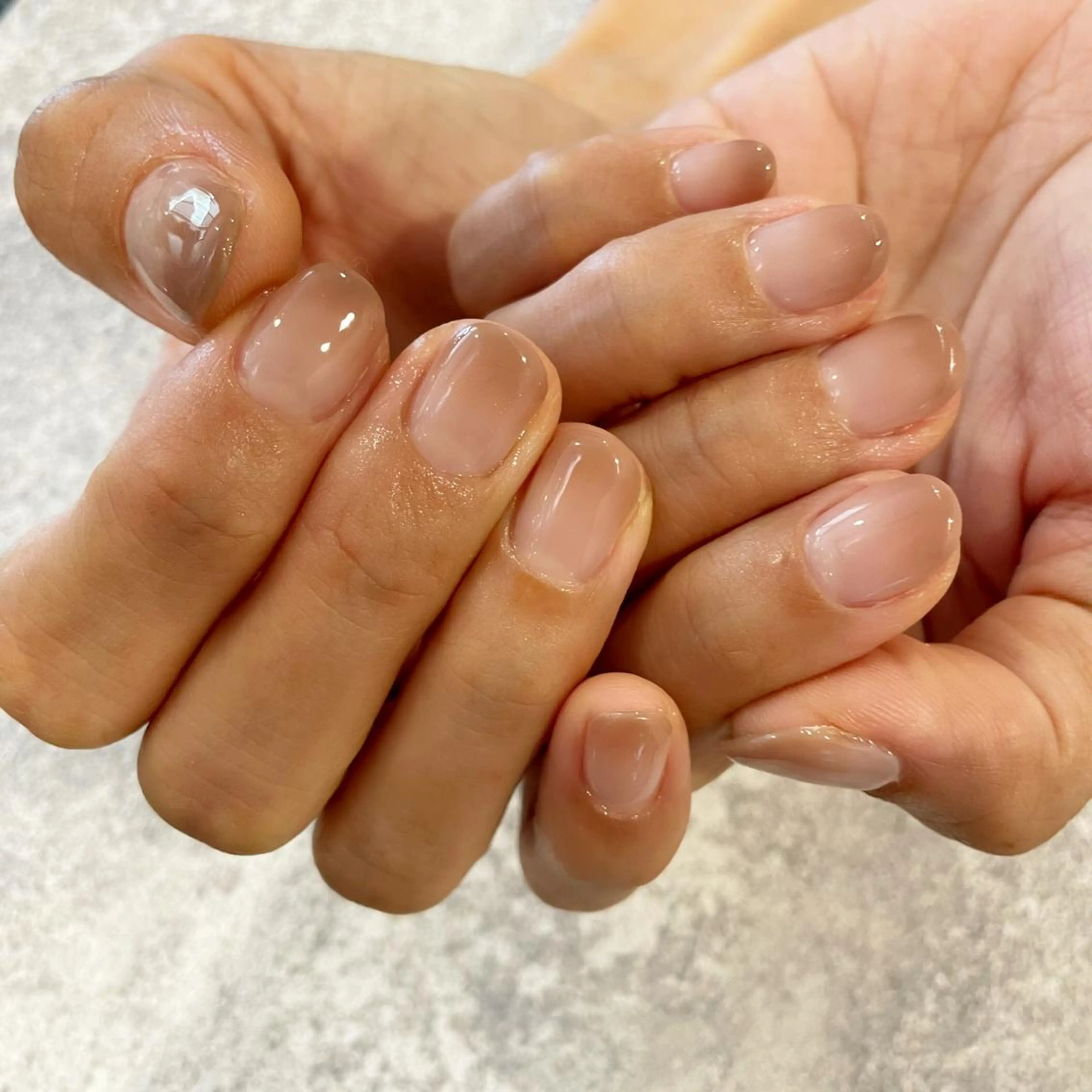 ネイル グラデーション ハンドネイル ilo所属・舟橋 恭子のネイルデザイン