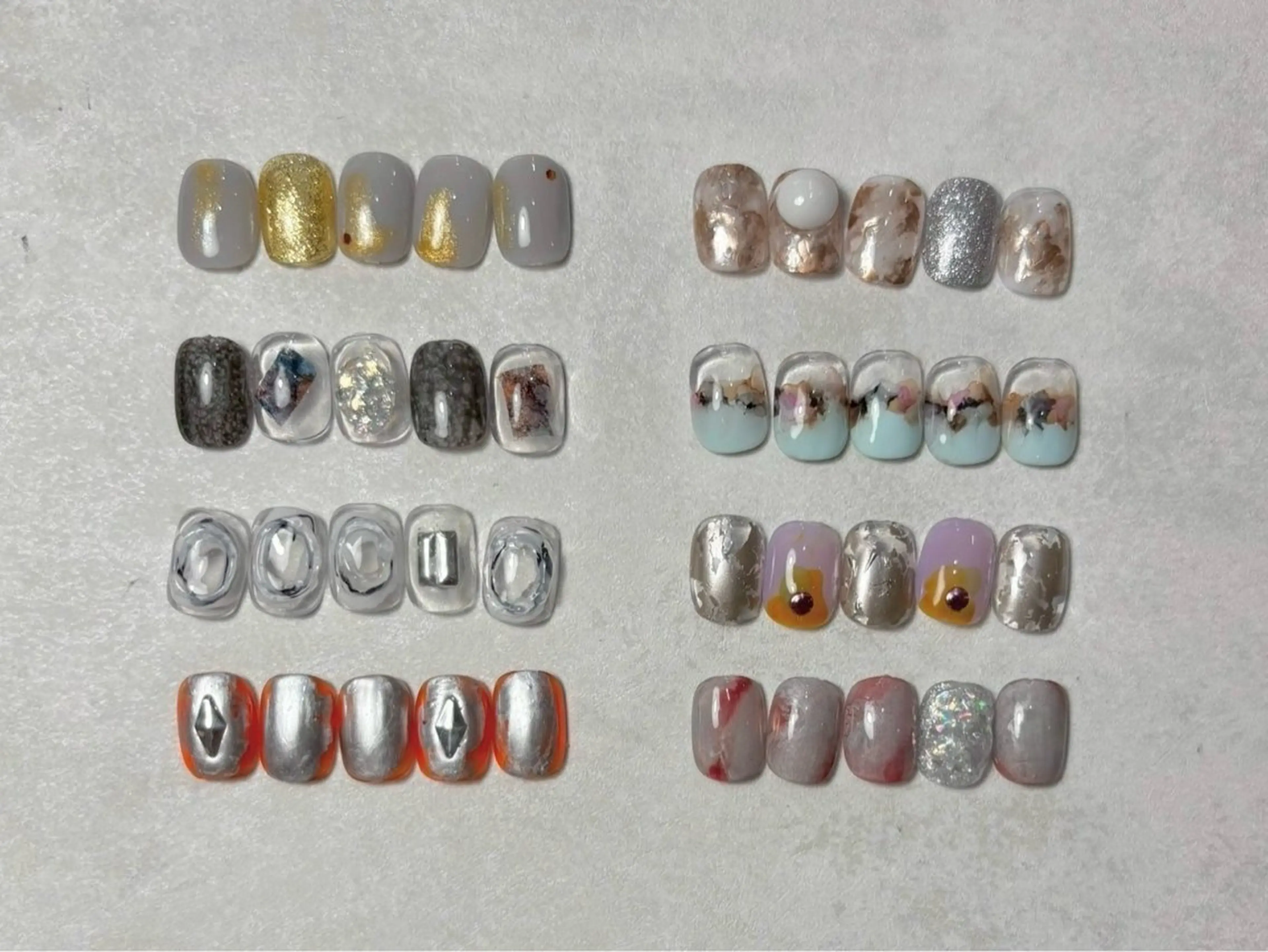 ネイル 花岡 美沙子のネイルデザイン