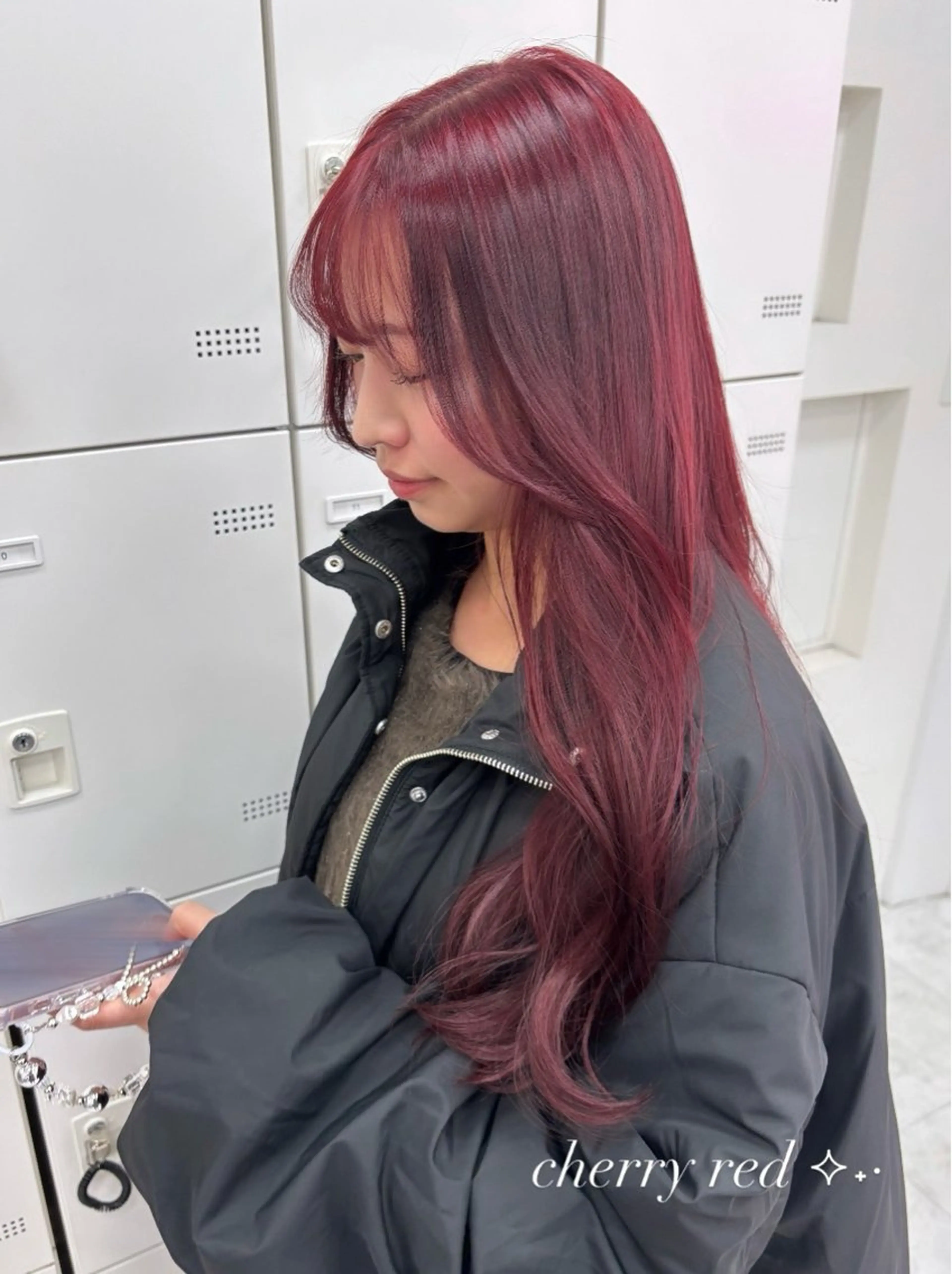 カラー かわいい艶髪🤍 れいな🤍のヘアスタイル